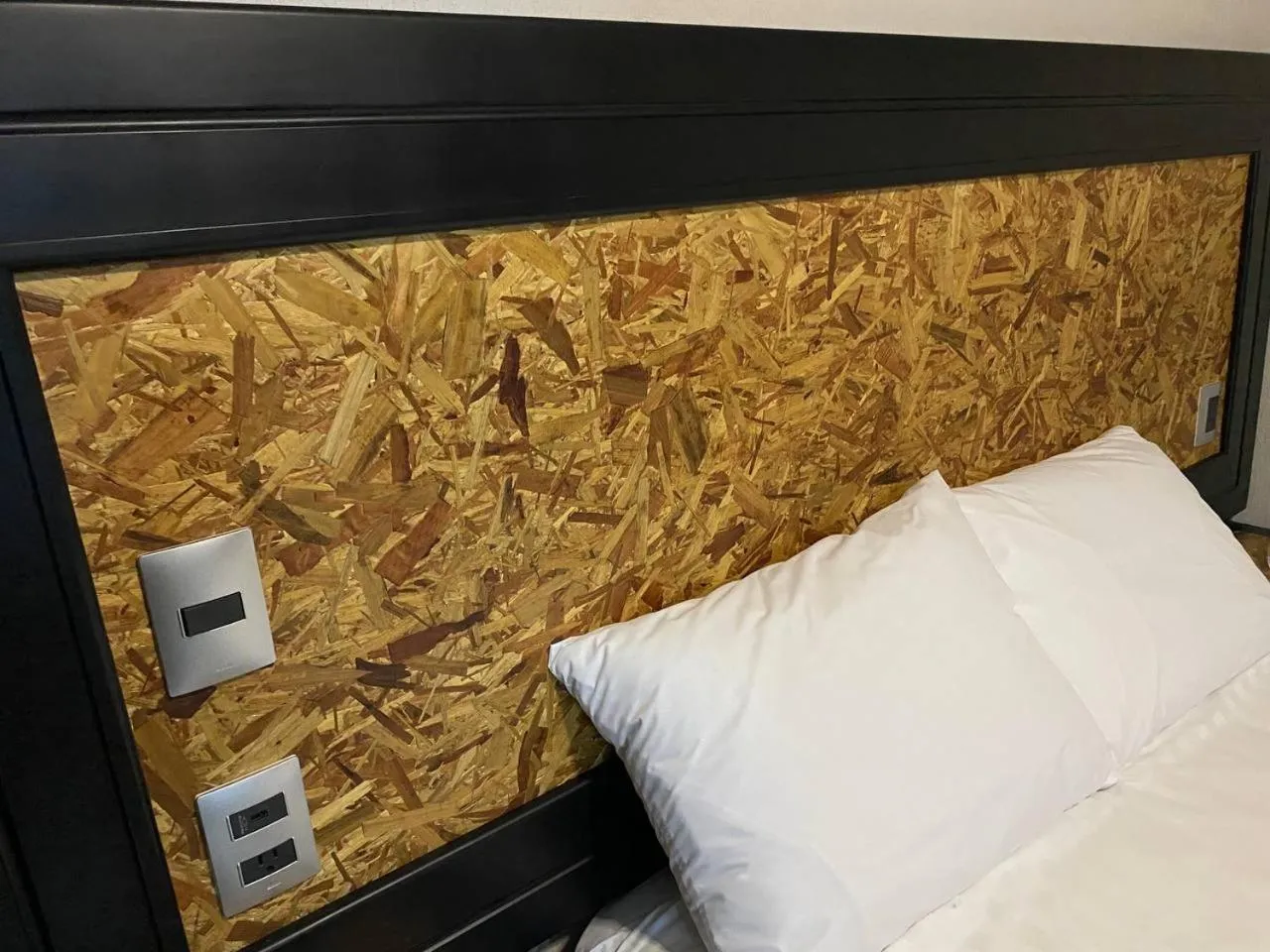 Bed in Hotel Central Pirámides