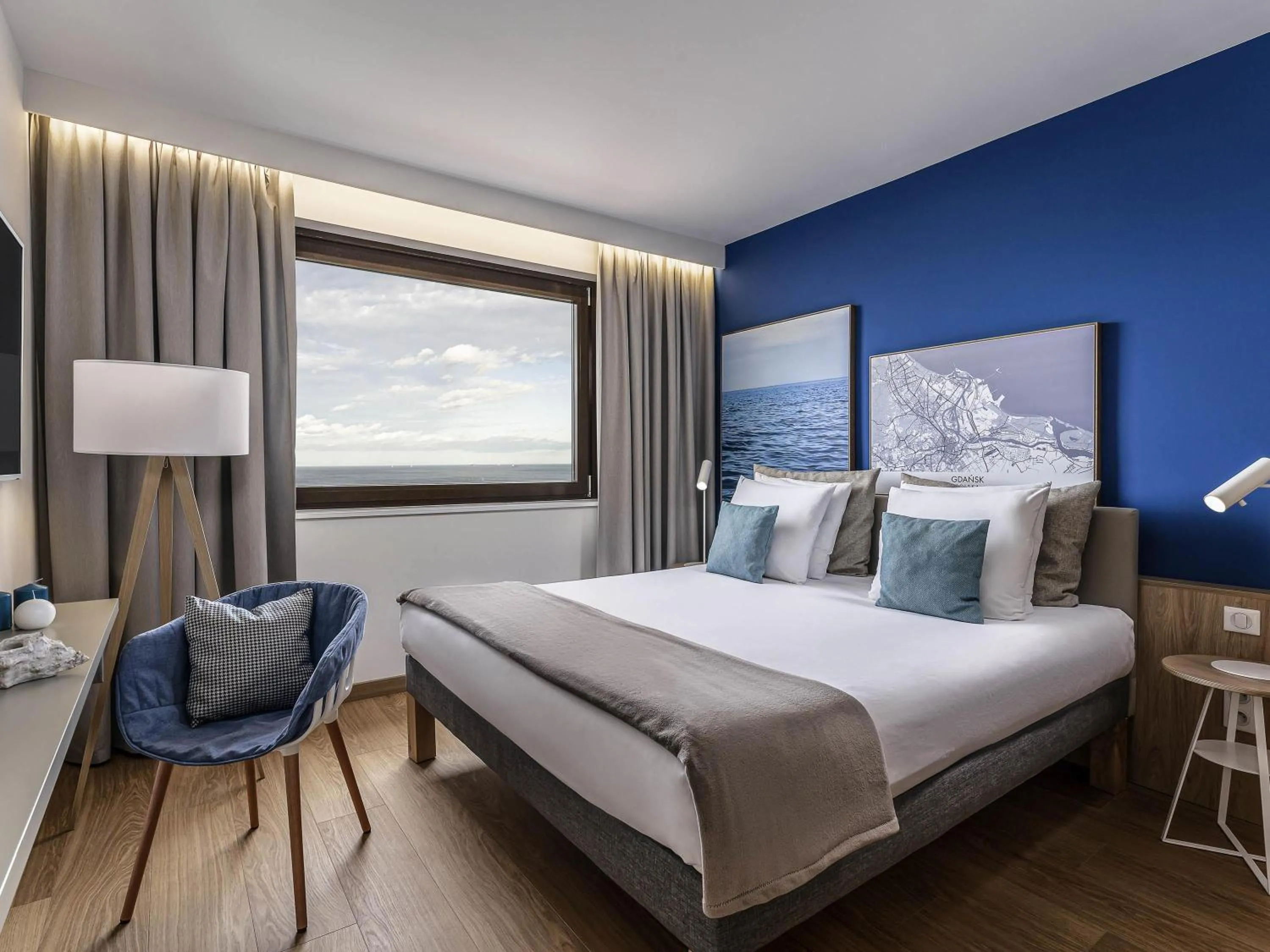 Bedroom, Bed in Novotel Gdańsk Marina