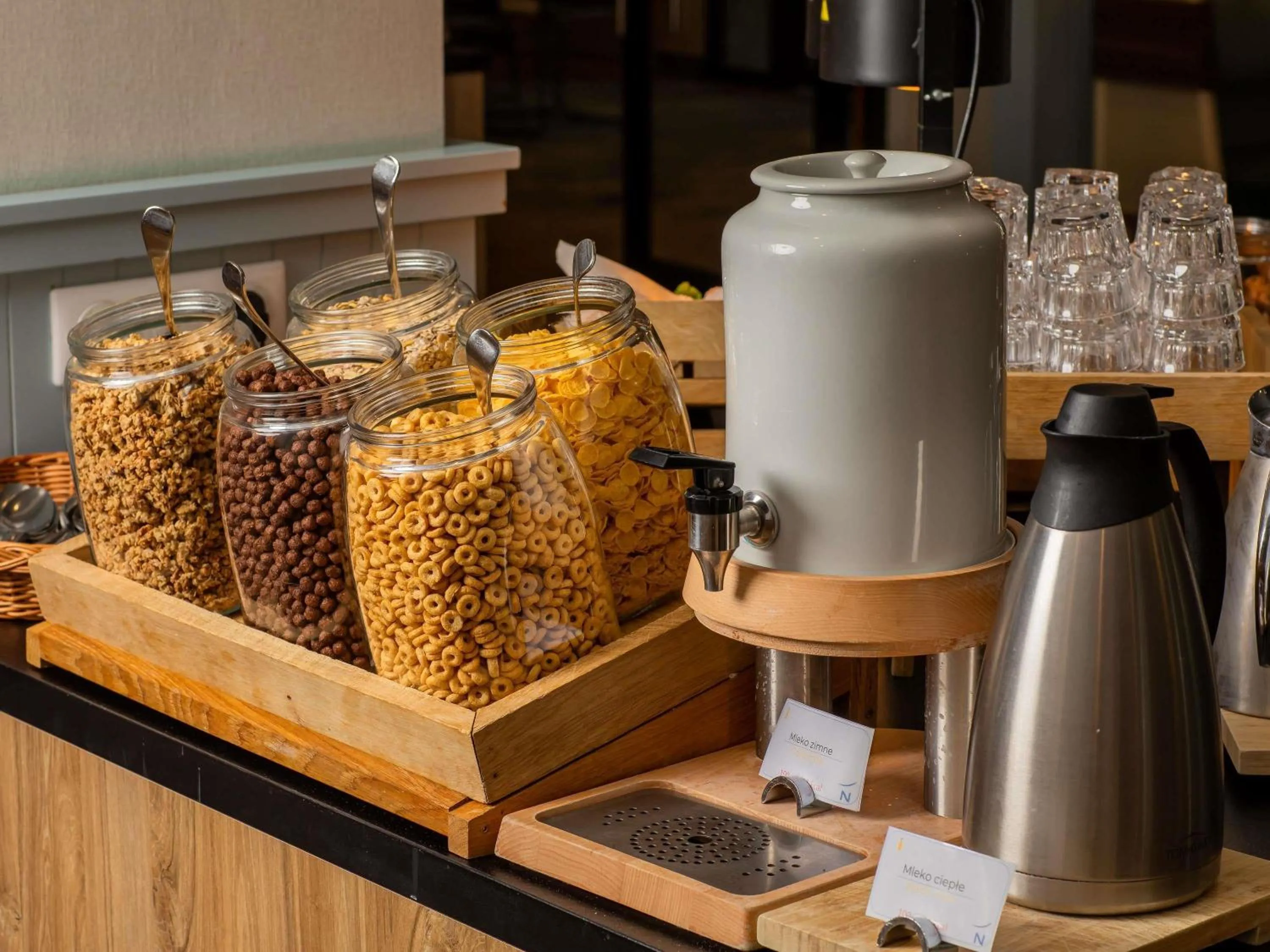 Breakfast in Novotel Gdańsk Marina