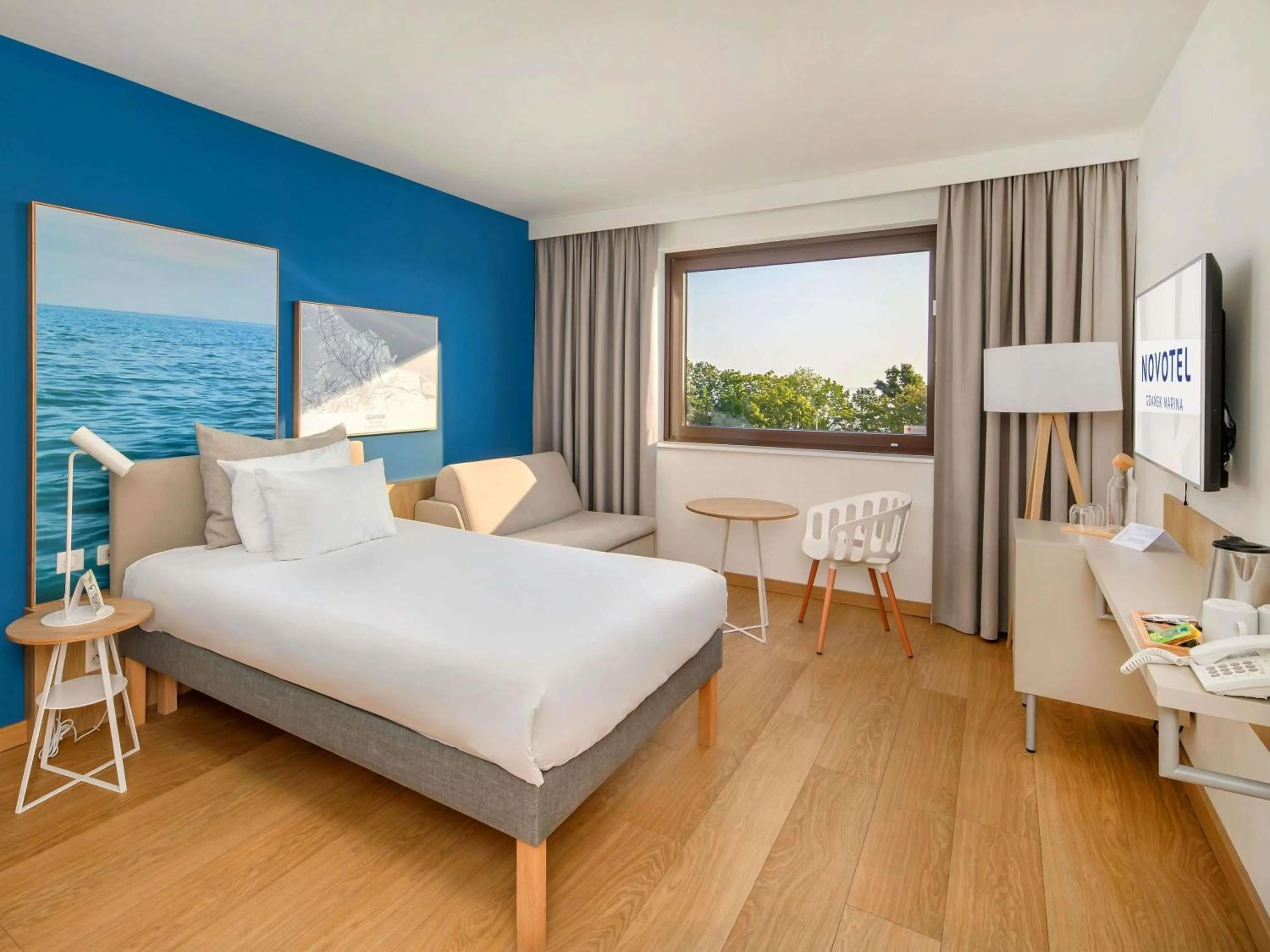 Bedroom, Bed in Novotel Gdańsk Marina