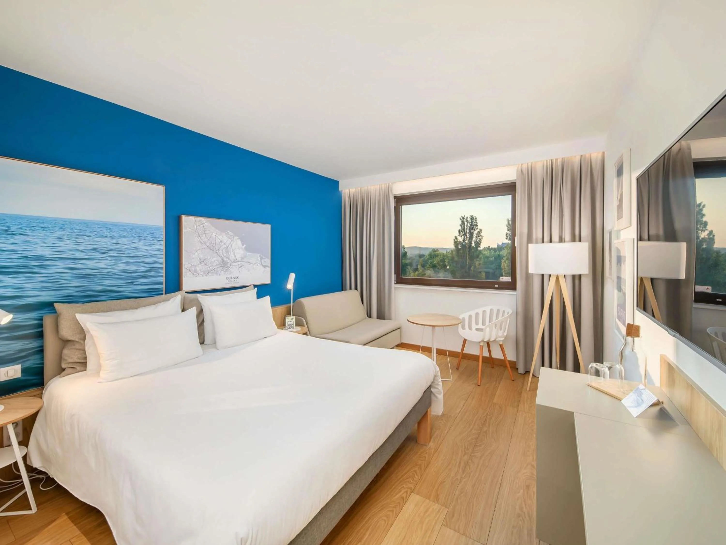 Bedroom, Bed in Novotel Gdańsk Marina