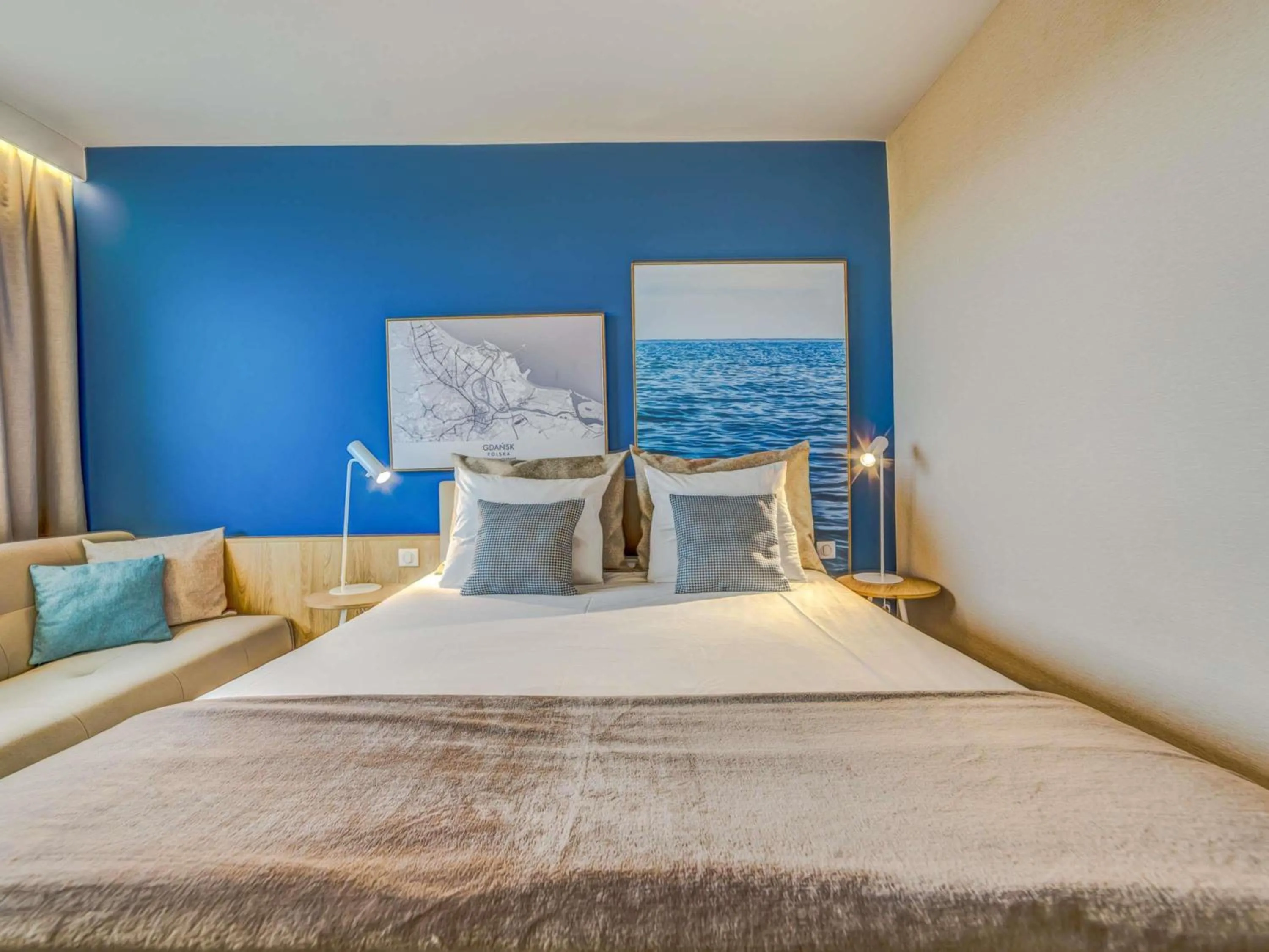 Bedroom, Bed in Novotel Gdańsk Marina