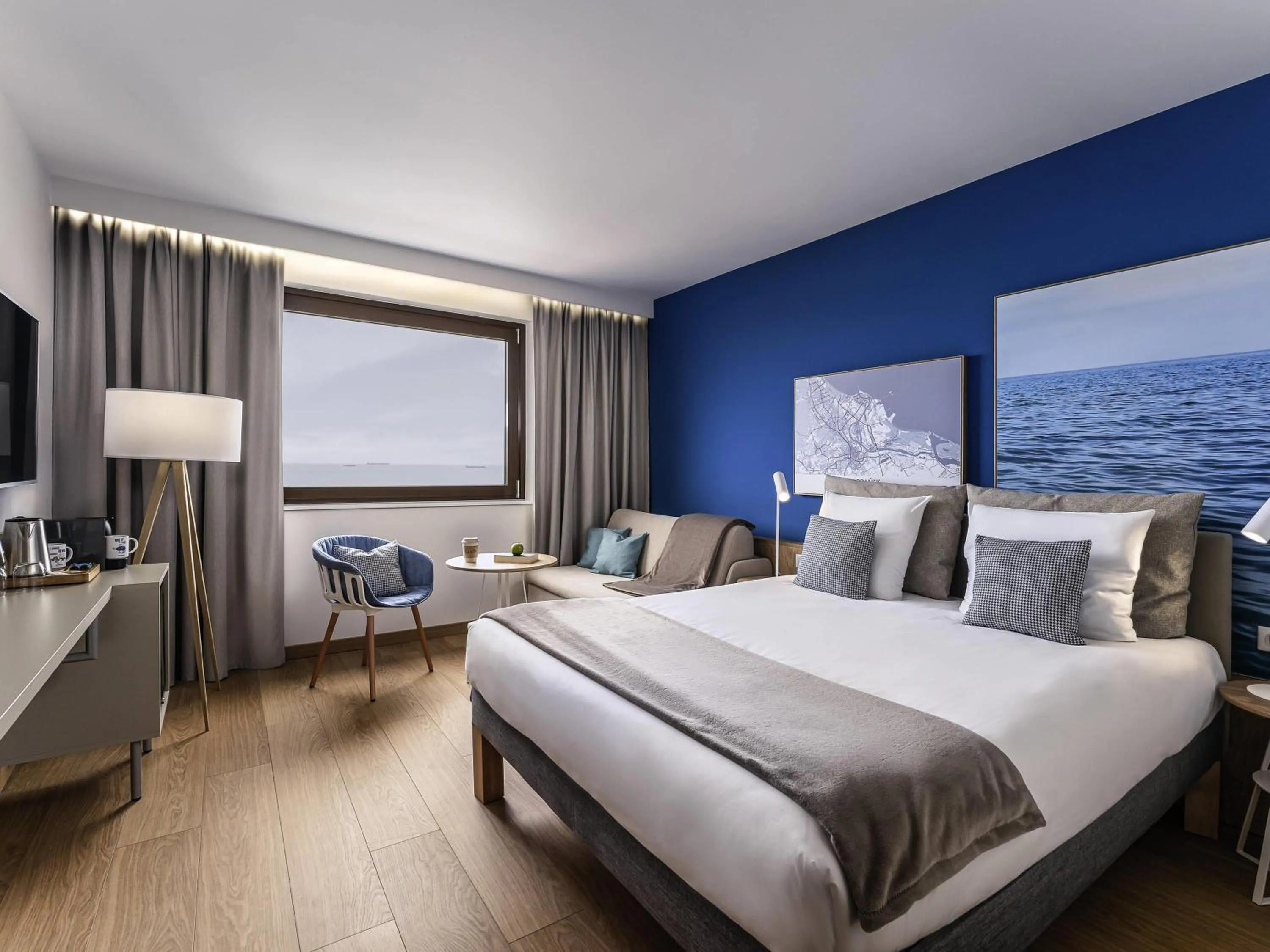 Bedroom, Bed in Novotel Gdańsk Marina