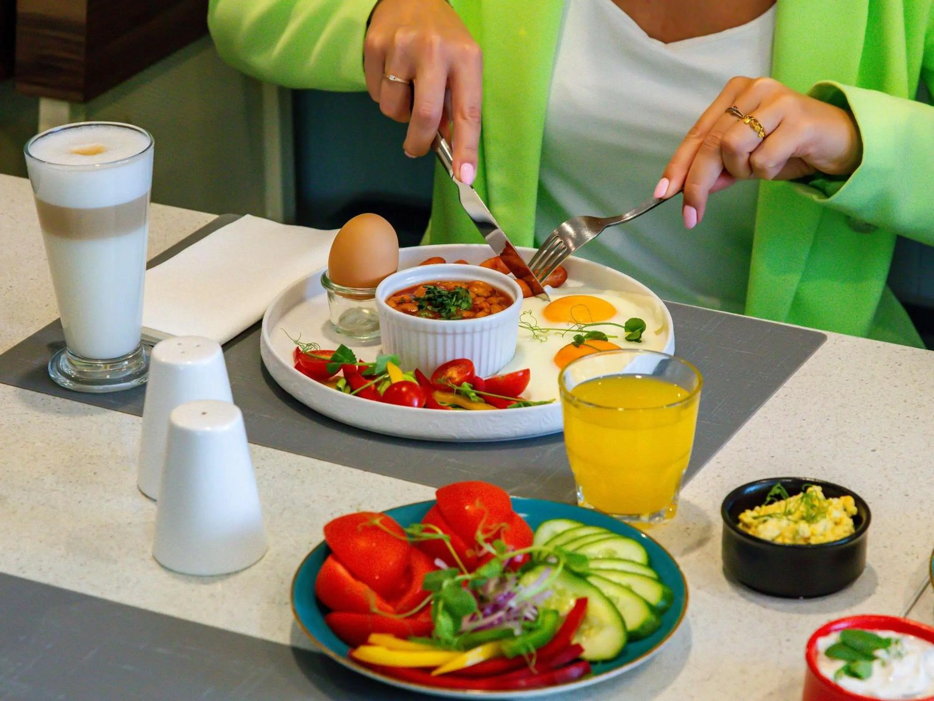 Breakfast in Novotel Gdańsk Marina