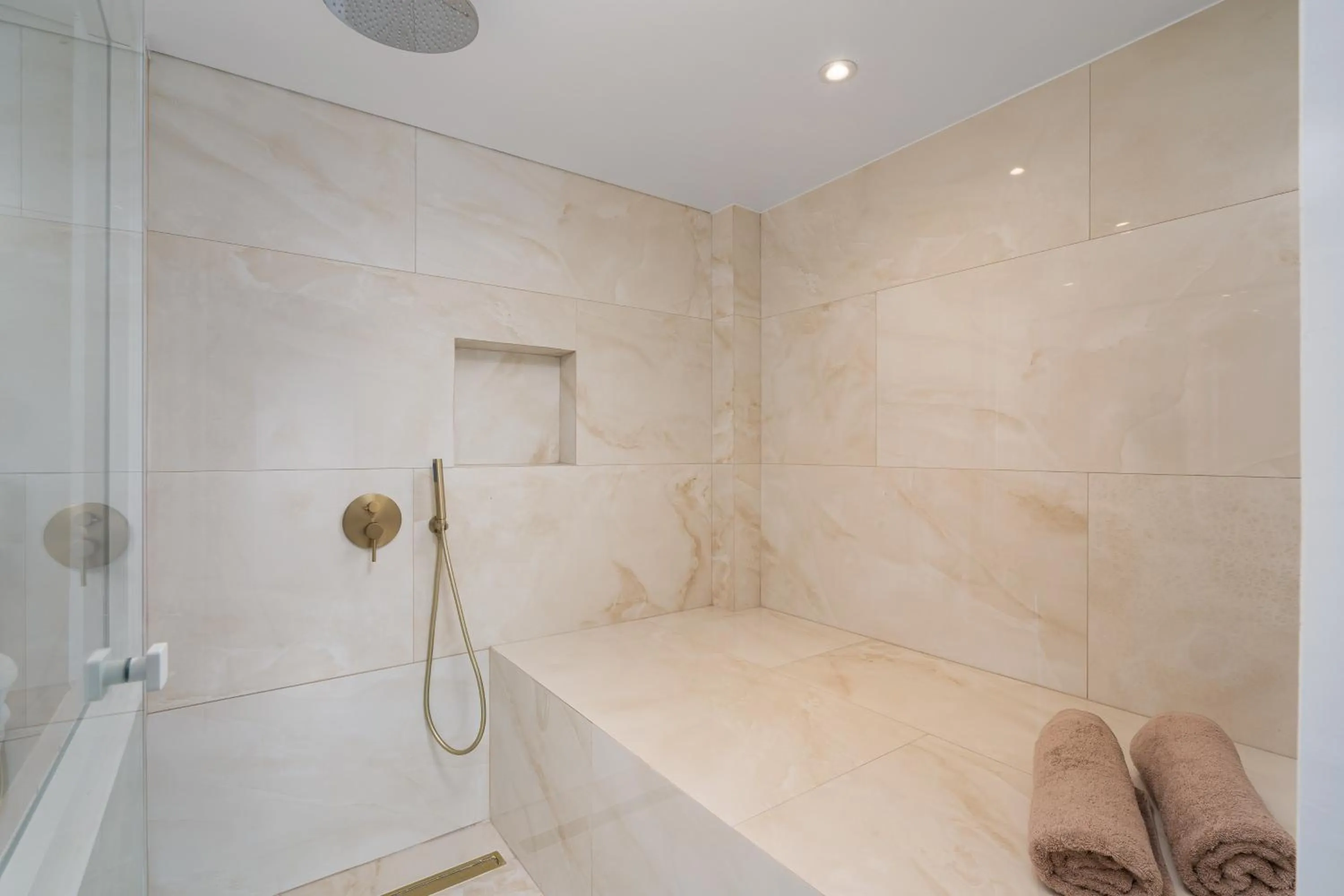 Steam room in Cycladic Suites & Spa