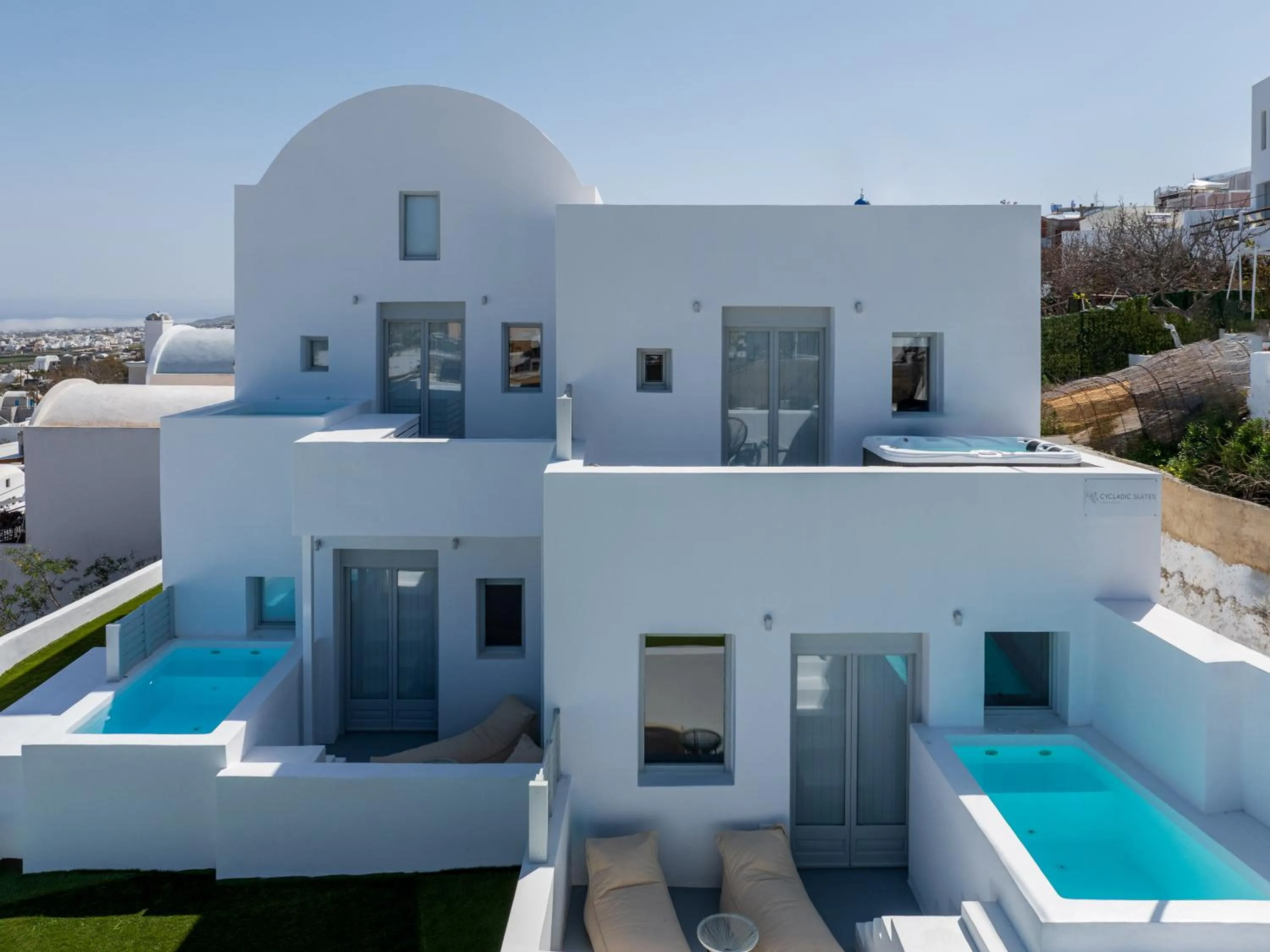 Property building in Cycladic Suites & Spa