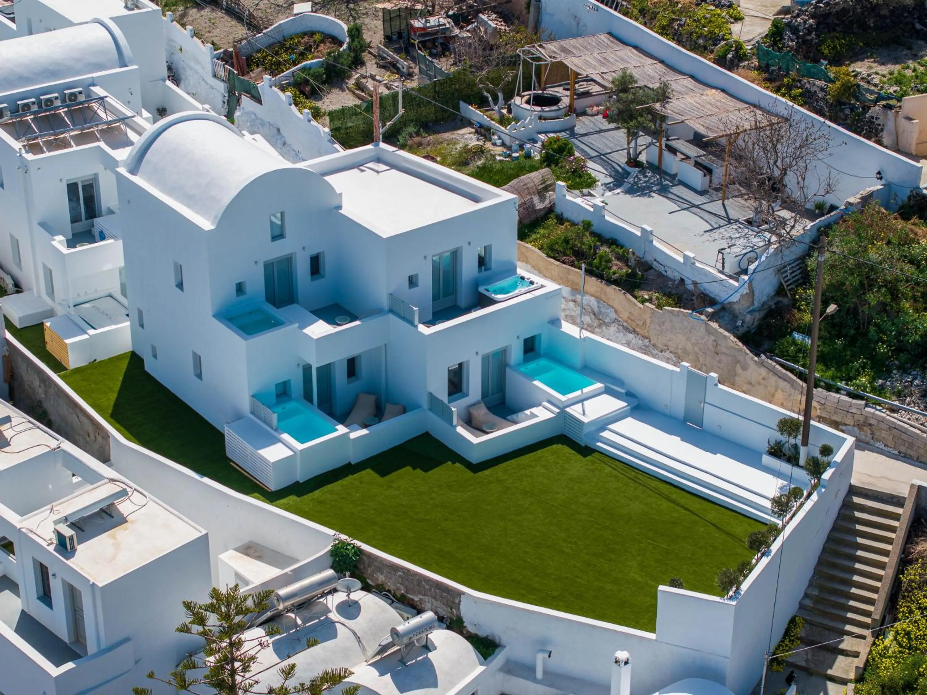 Property building in Cycladic Suites & Spa