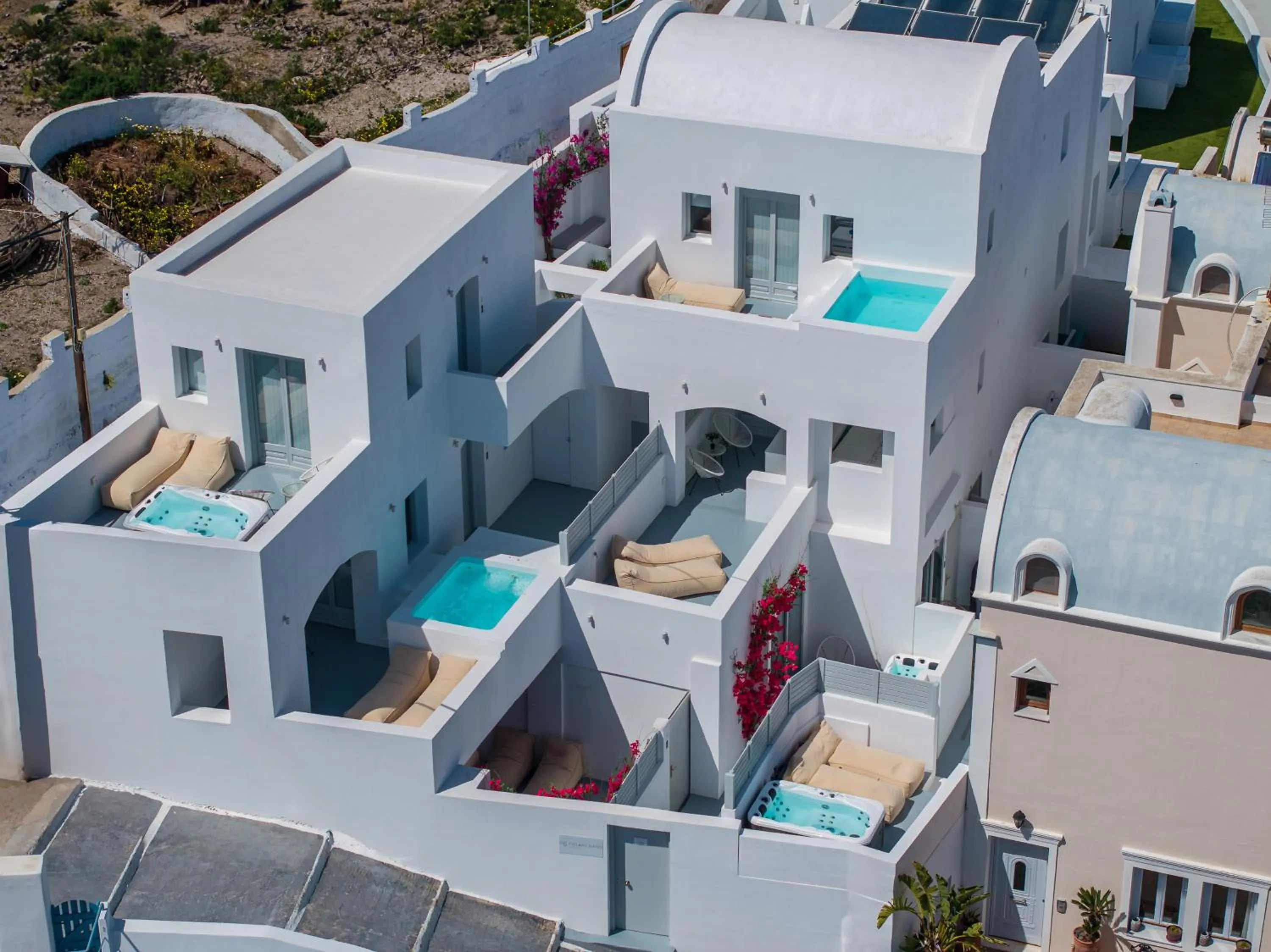 Property building in Cycladic Suites & Spa