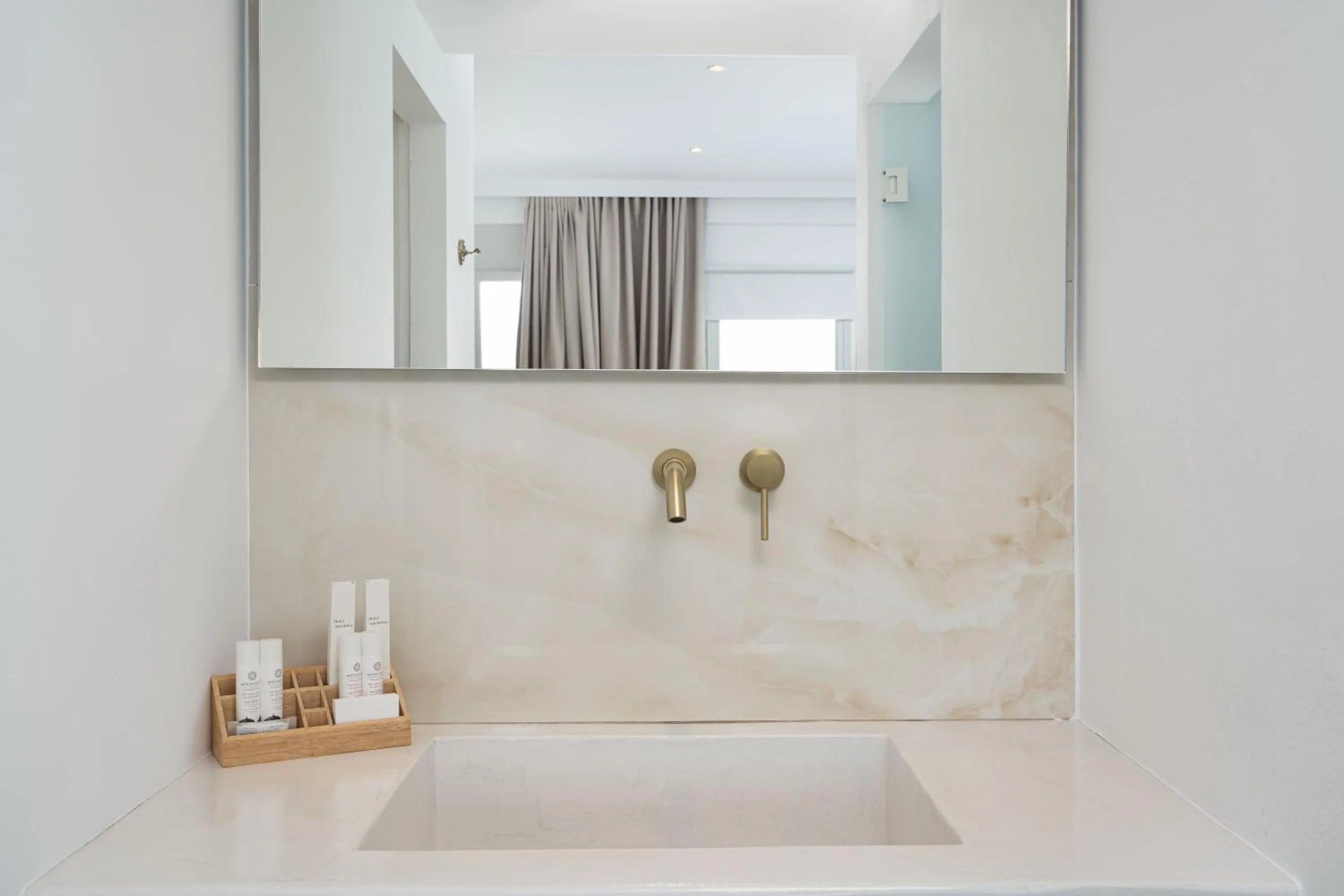 Bathroom in Cycladic Suites & Spa