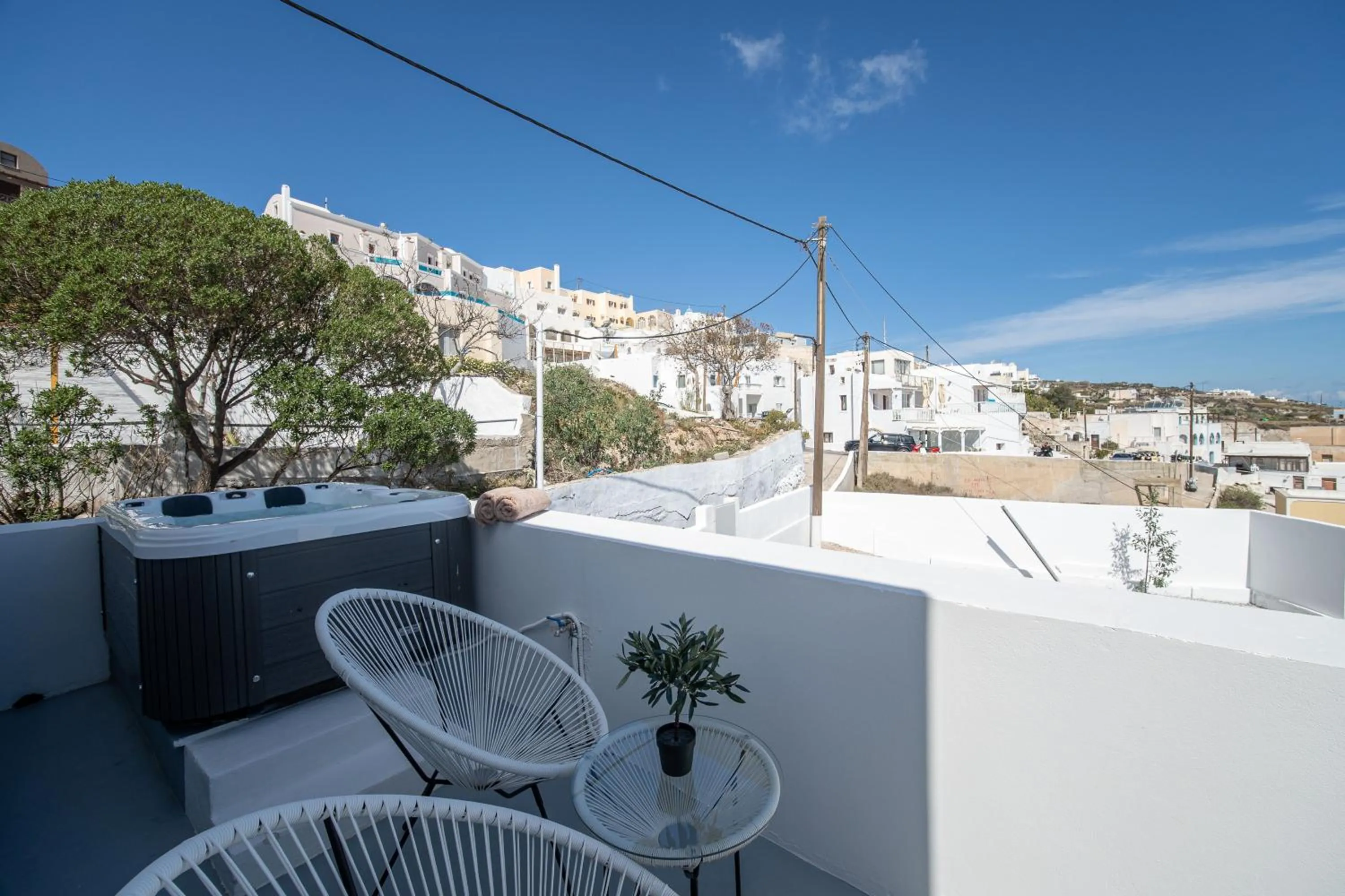 Balcony/Terrace in Cycladic Suites & Spa
