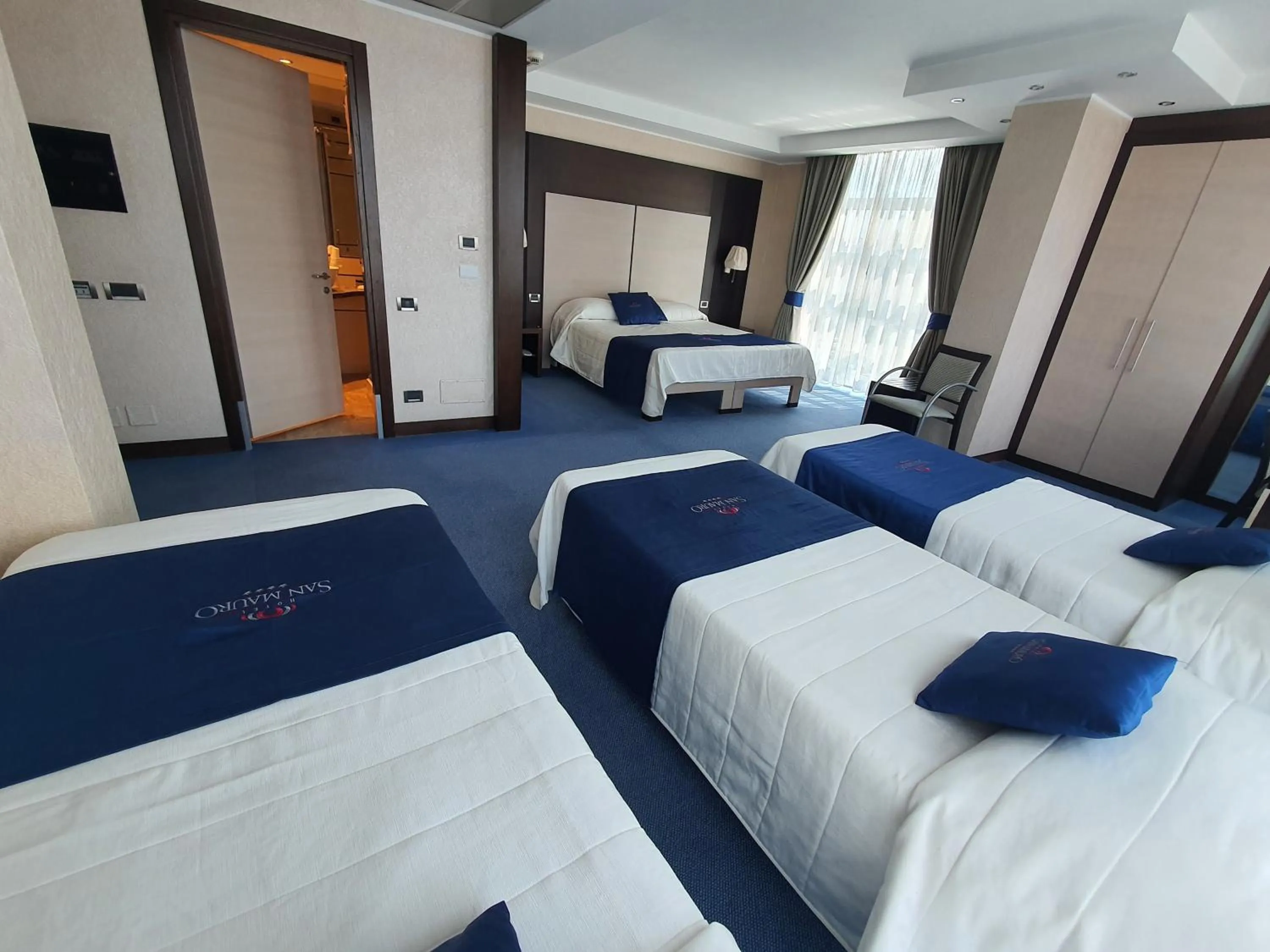 Bedroom in Hotel San Mauro