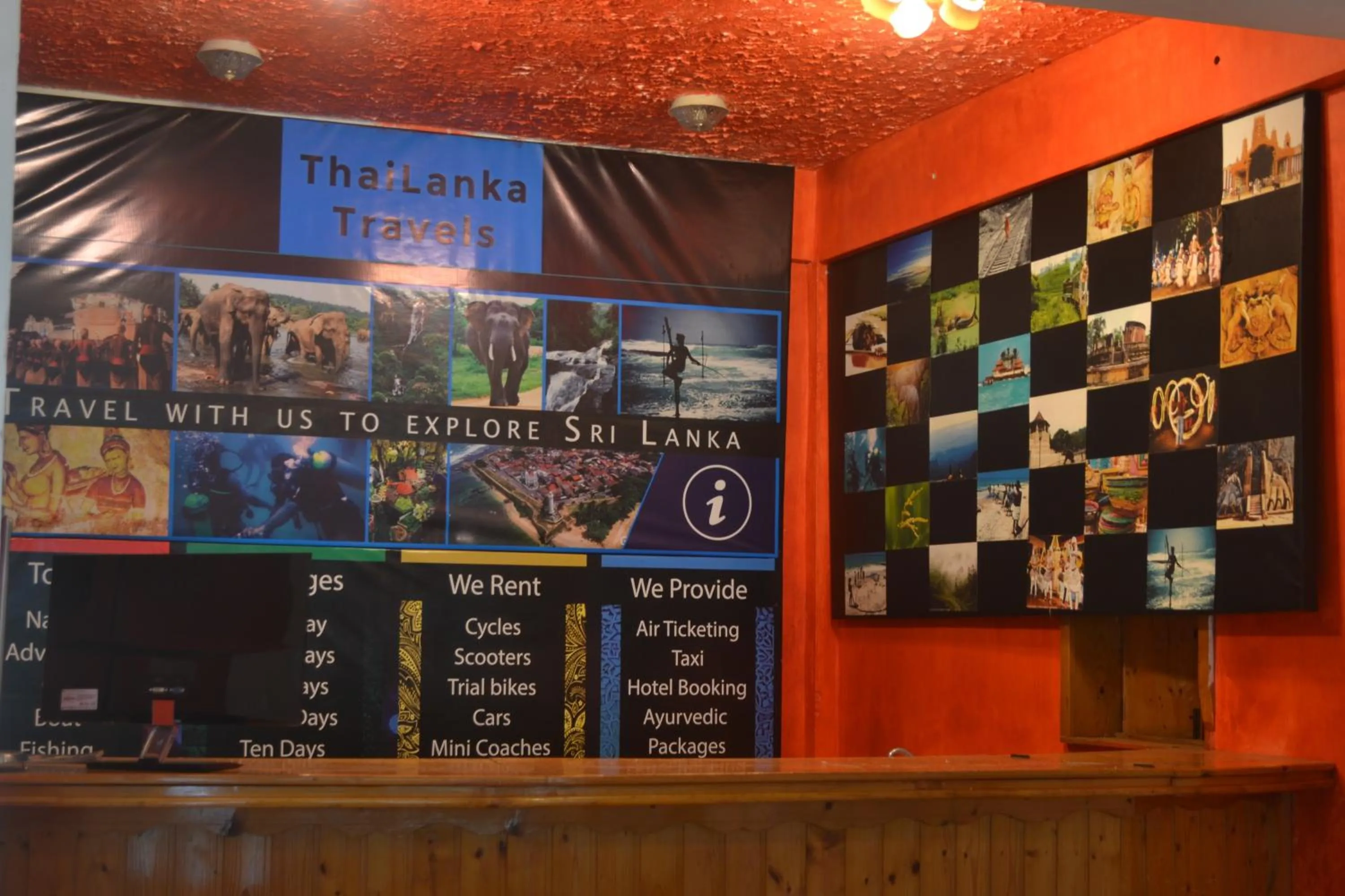 Lobby or reception in Hotel Thai Lanka