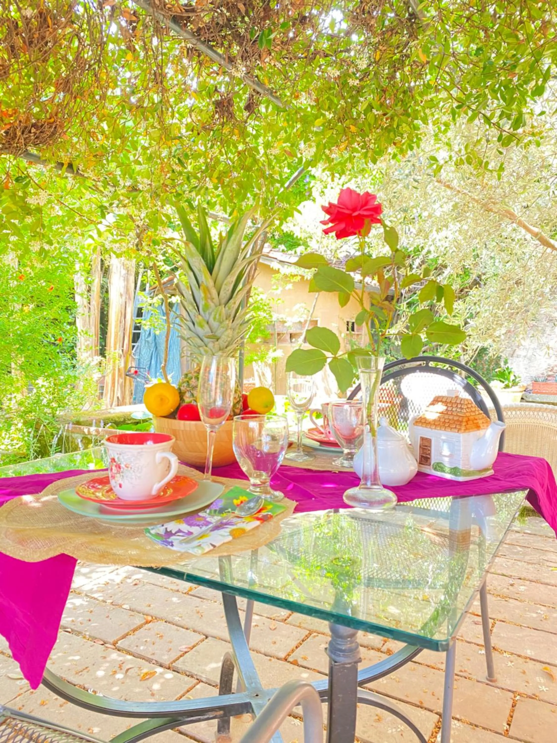 Food and drinks in Casabiancalana Boutique