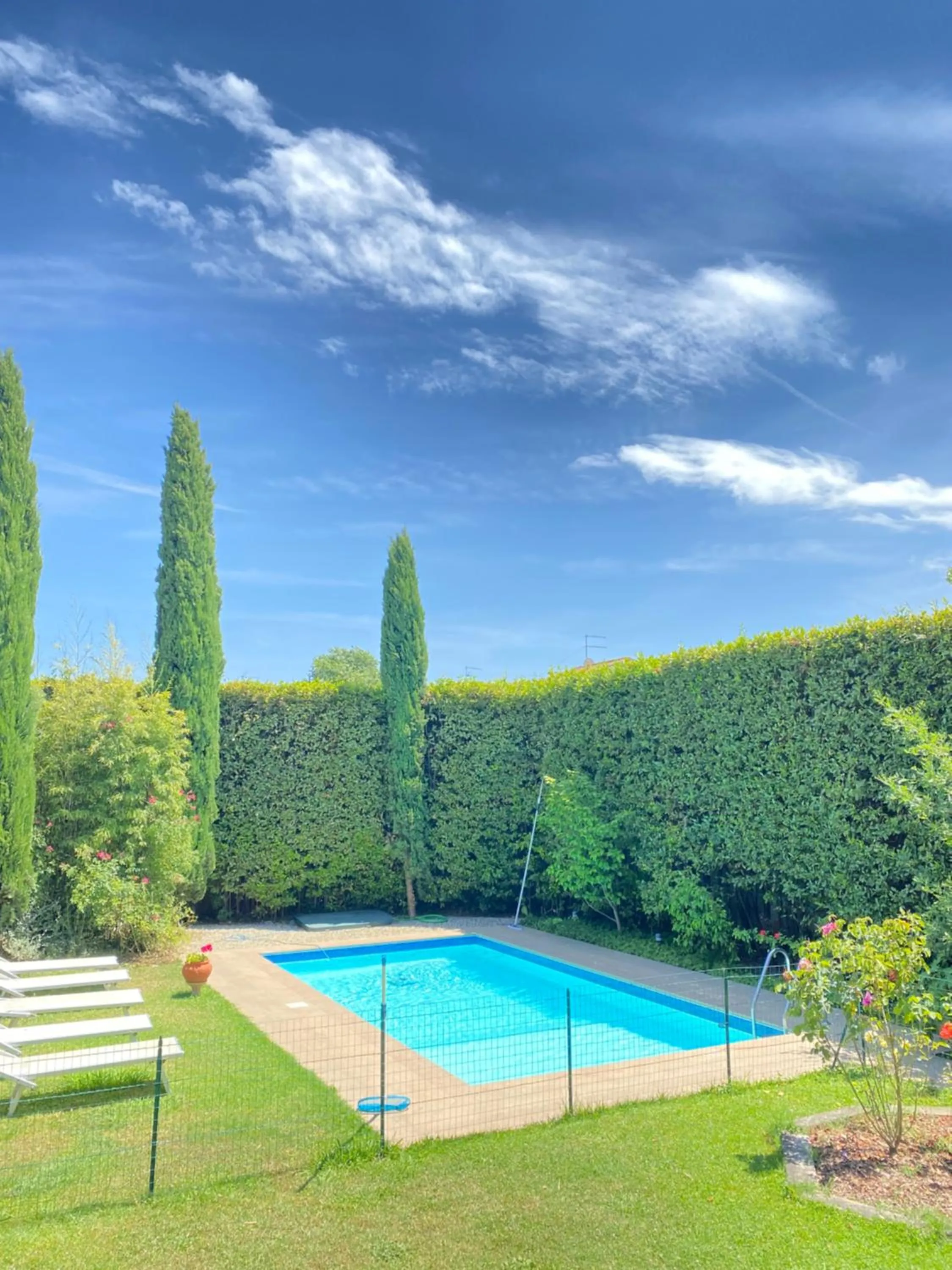Pool view in Casabiancalana Boutique