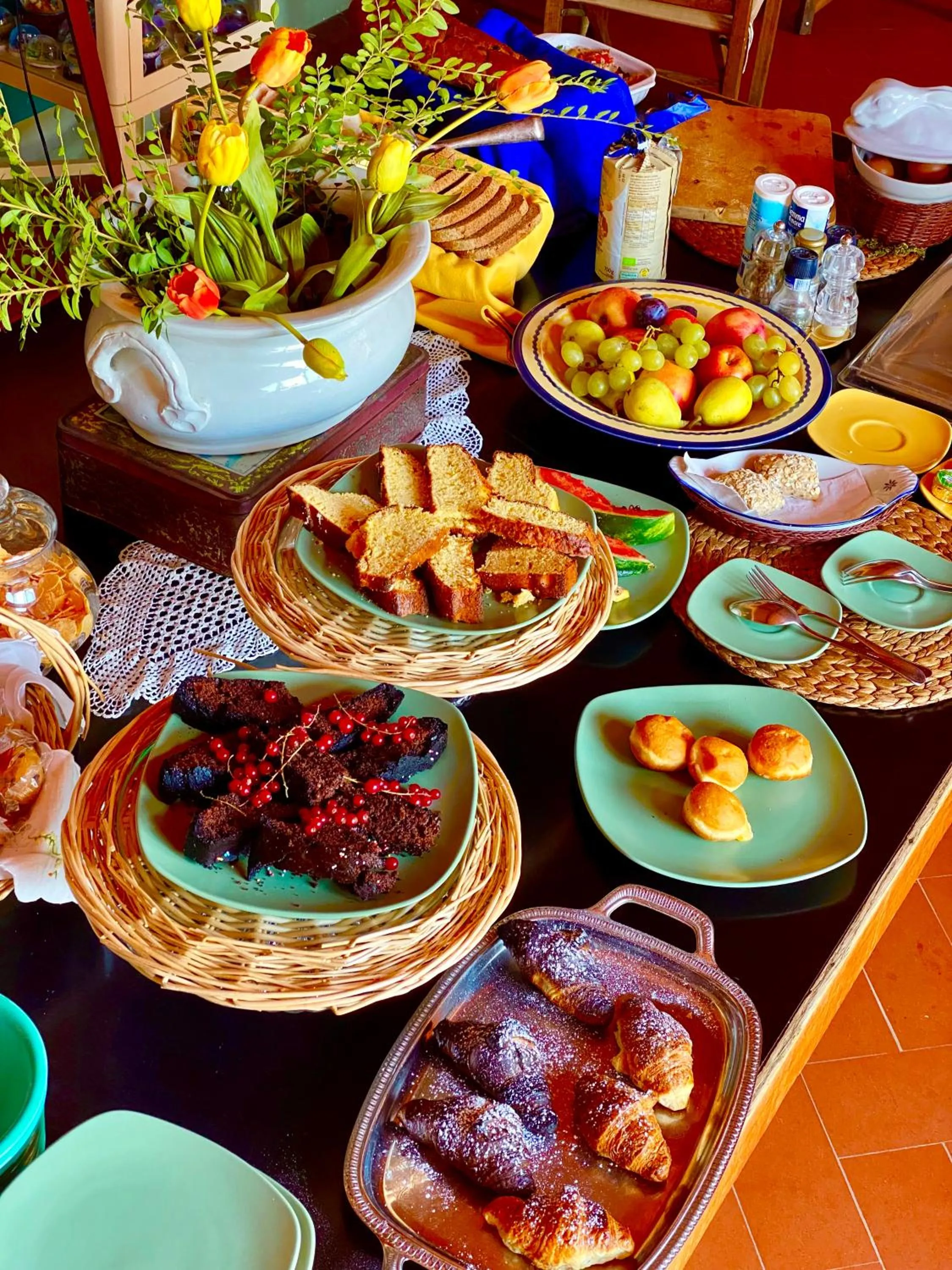 Food and drinks in Casabiancalana Boutique