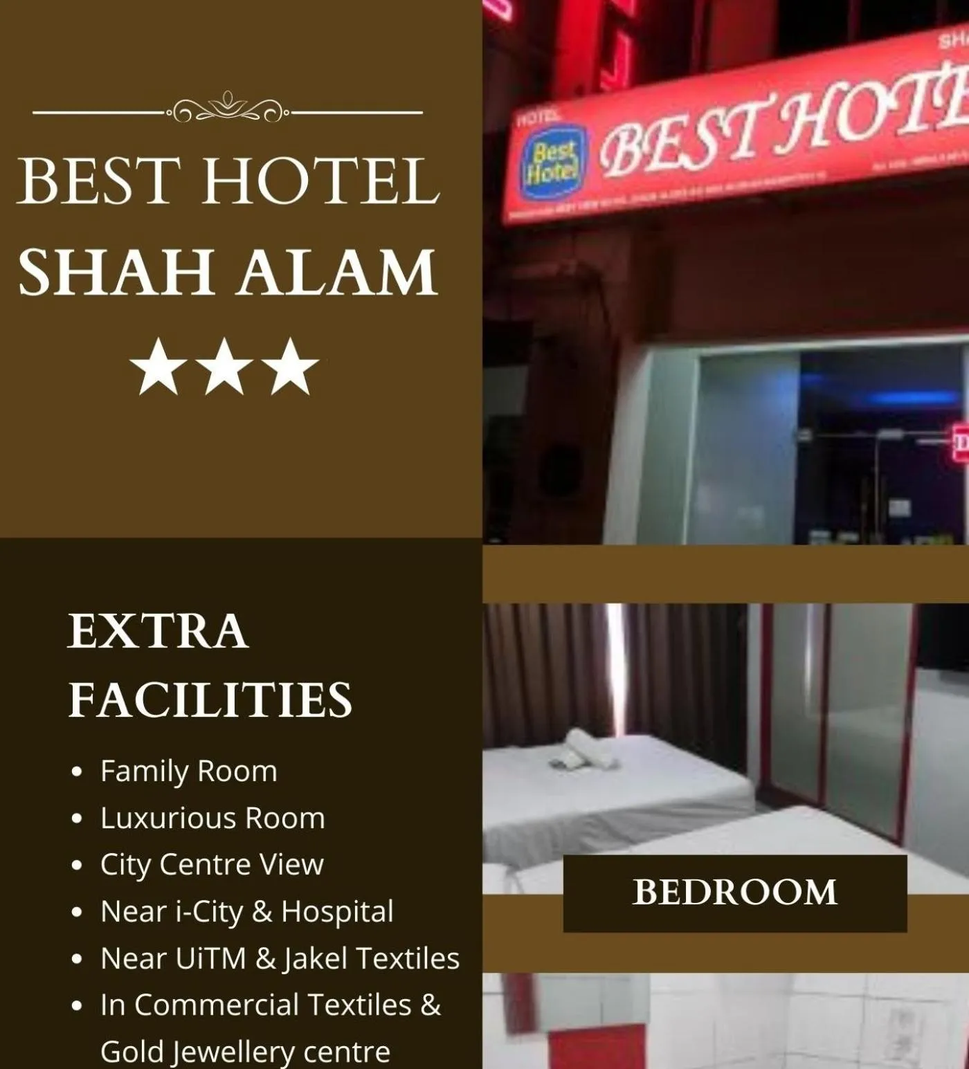 Property building in Best Hotel Shah Alam @ UITM, i-City & Hospital
