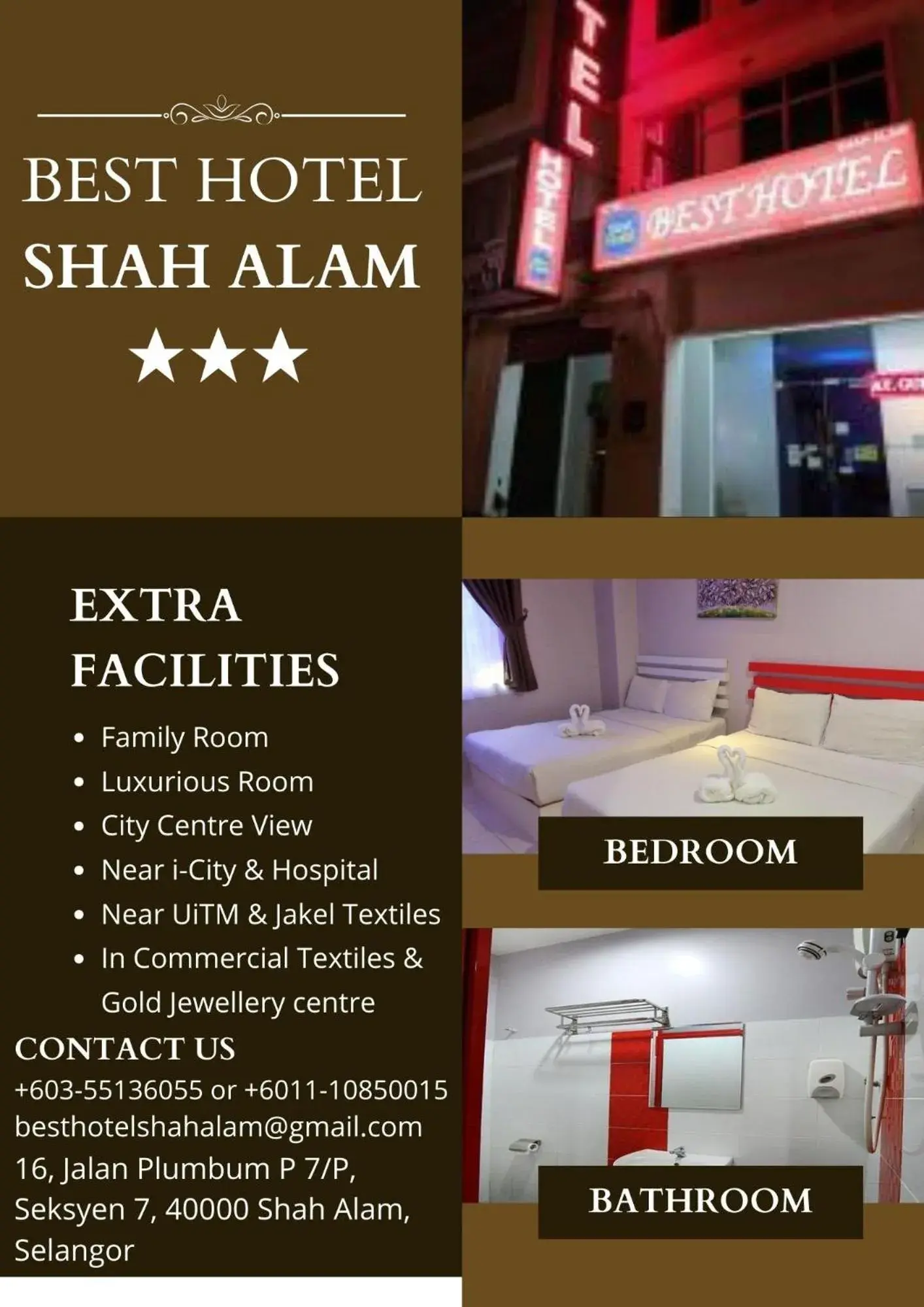Best Hotel Shah Alam @ UITM, i-City & Hospital Best Hotel Shah Alam @ UITM, i-City & Hospital
