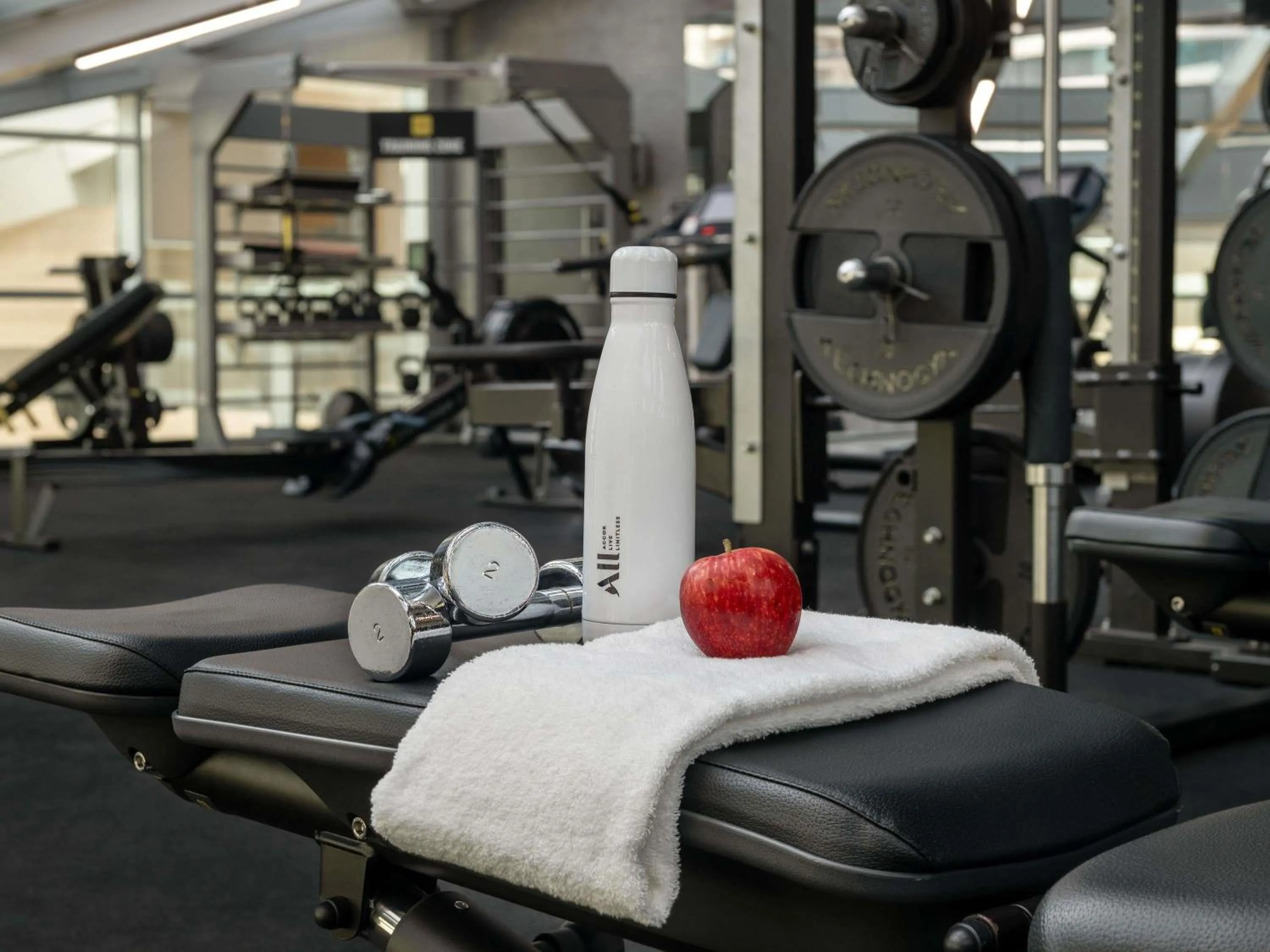 Fitness centre/facilities in Novotel Fujairah