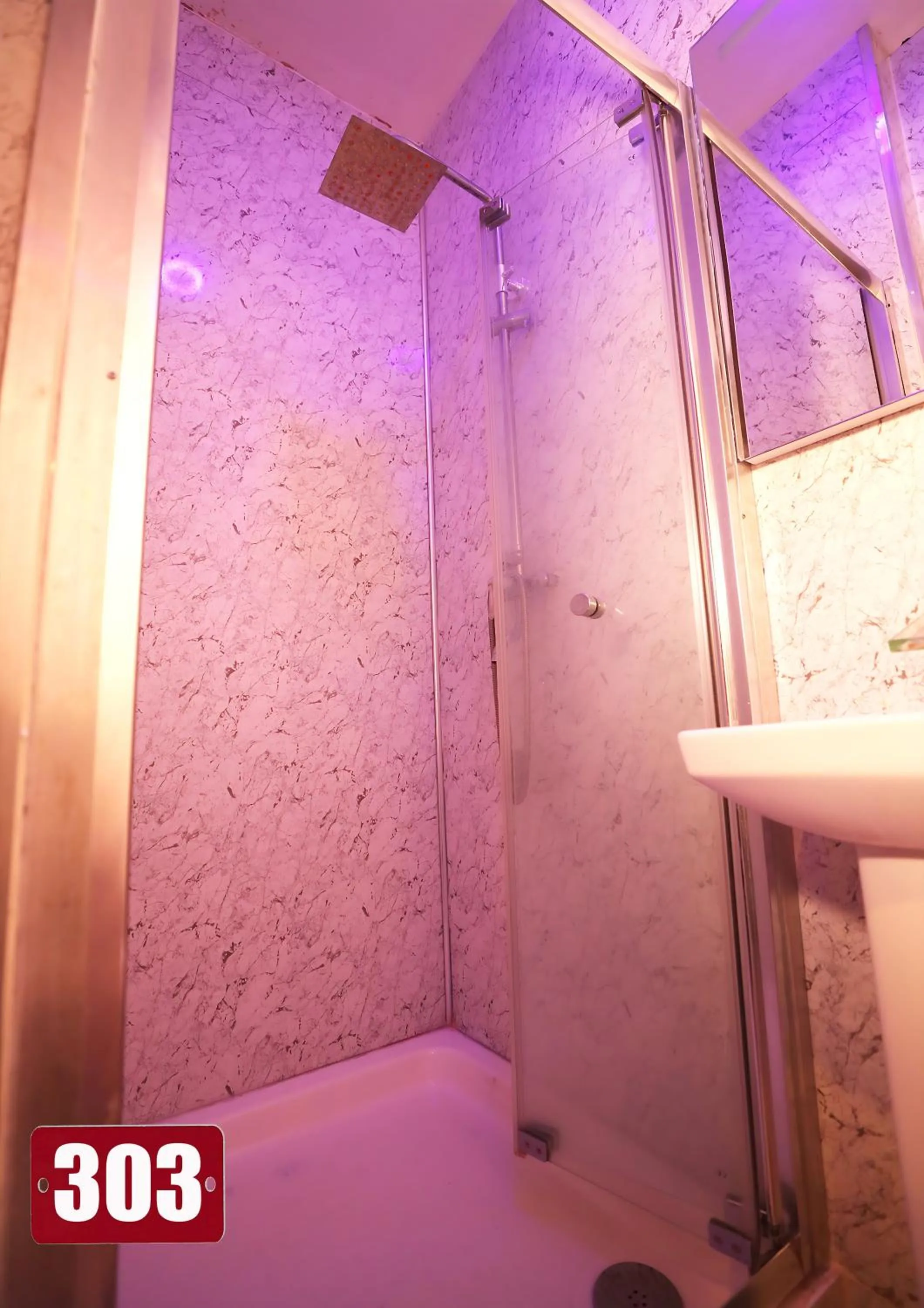 Shower in Private Boutique Apartments London