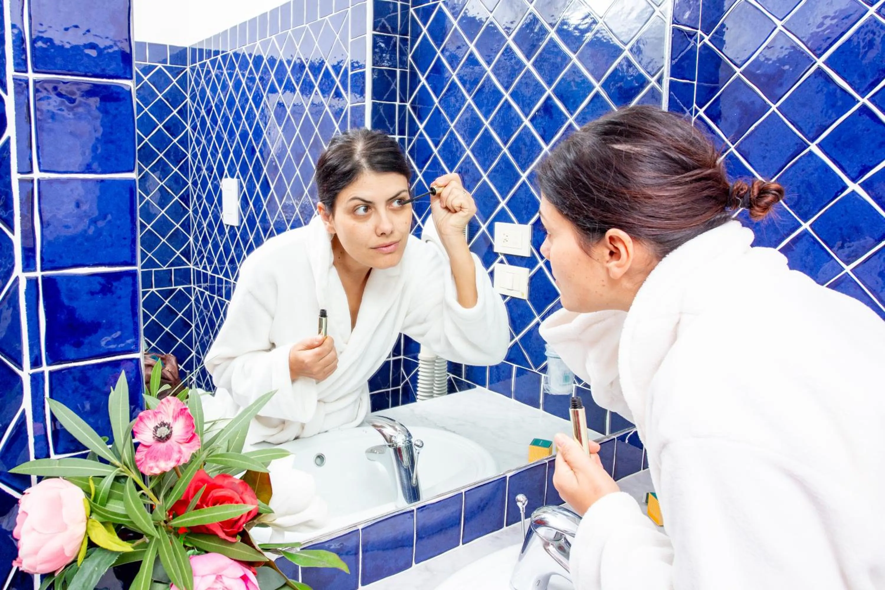Bathroom in Hotel Marini