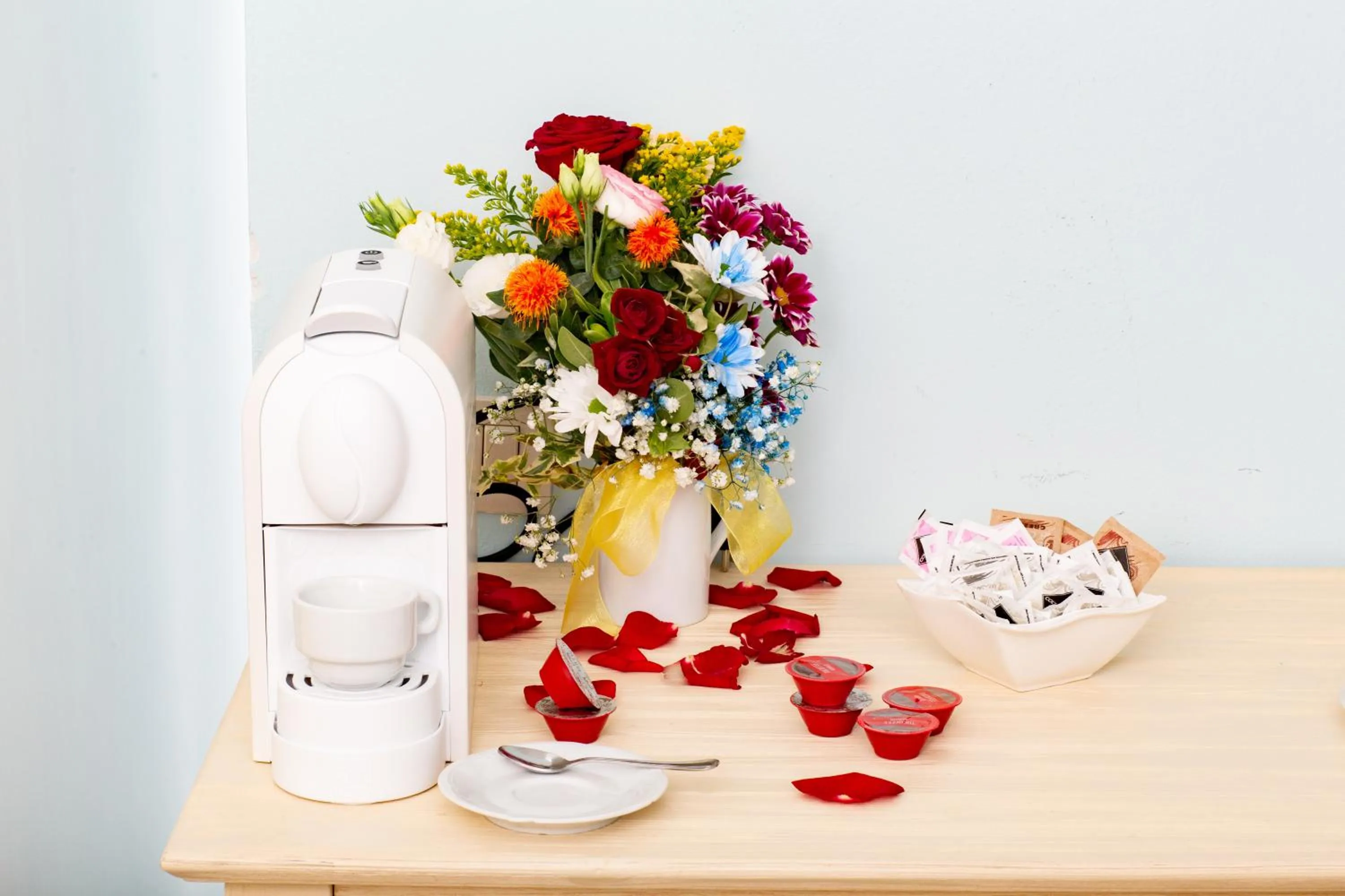 Coffee/tea facilities in Hotel Marini