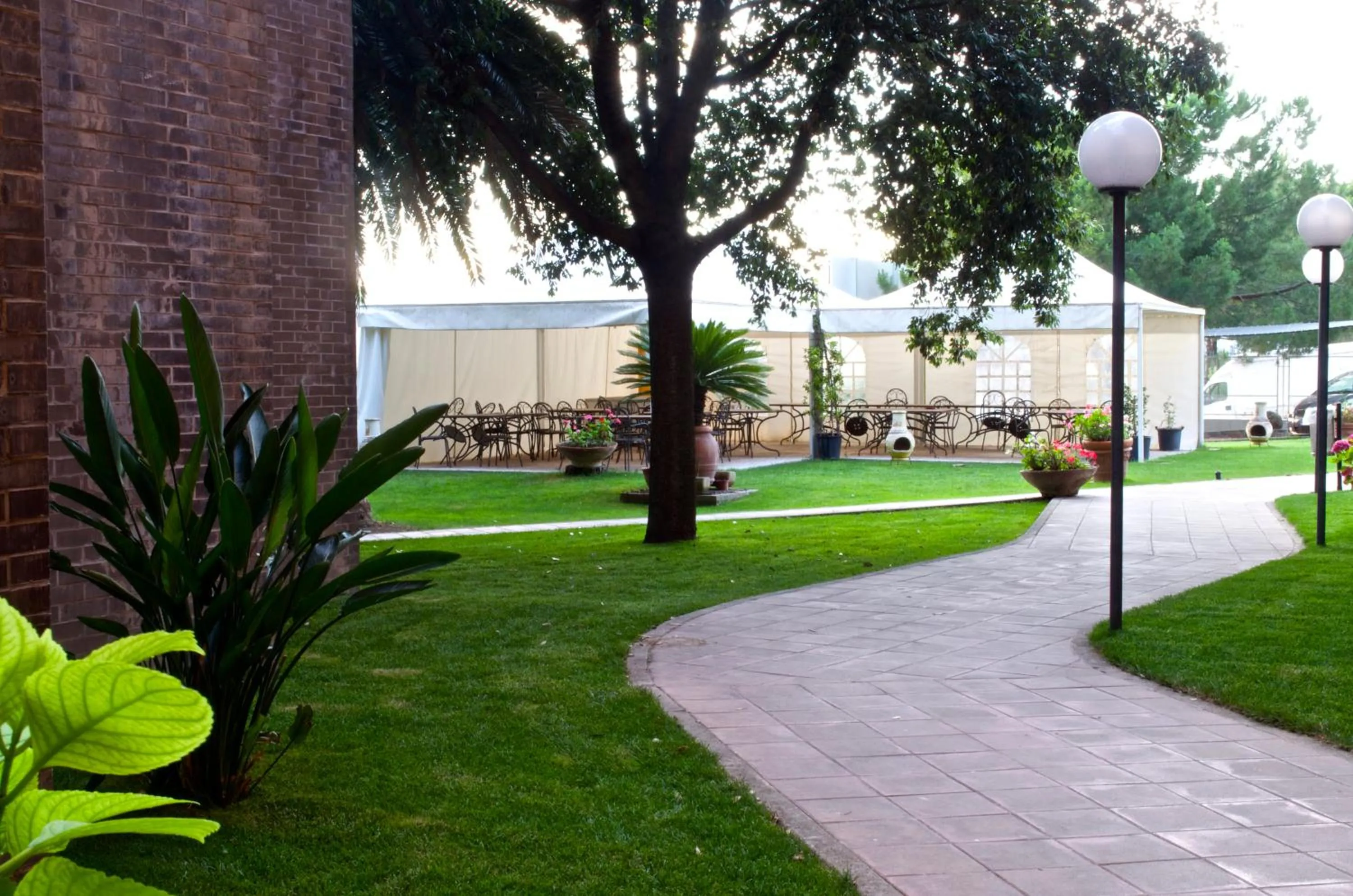 Garden in Hotel Marini