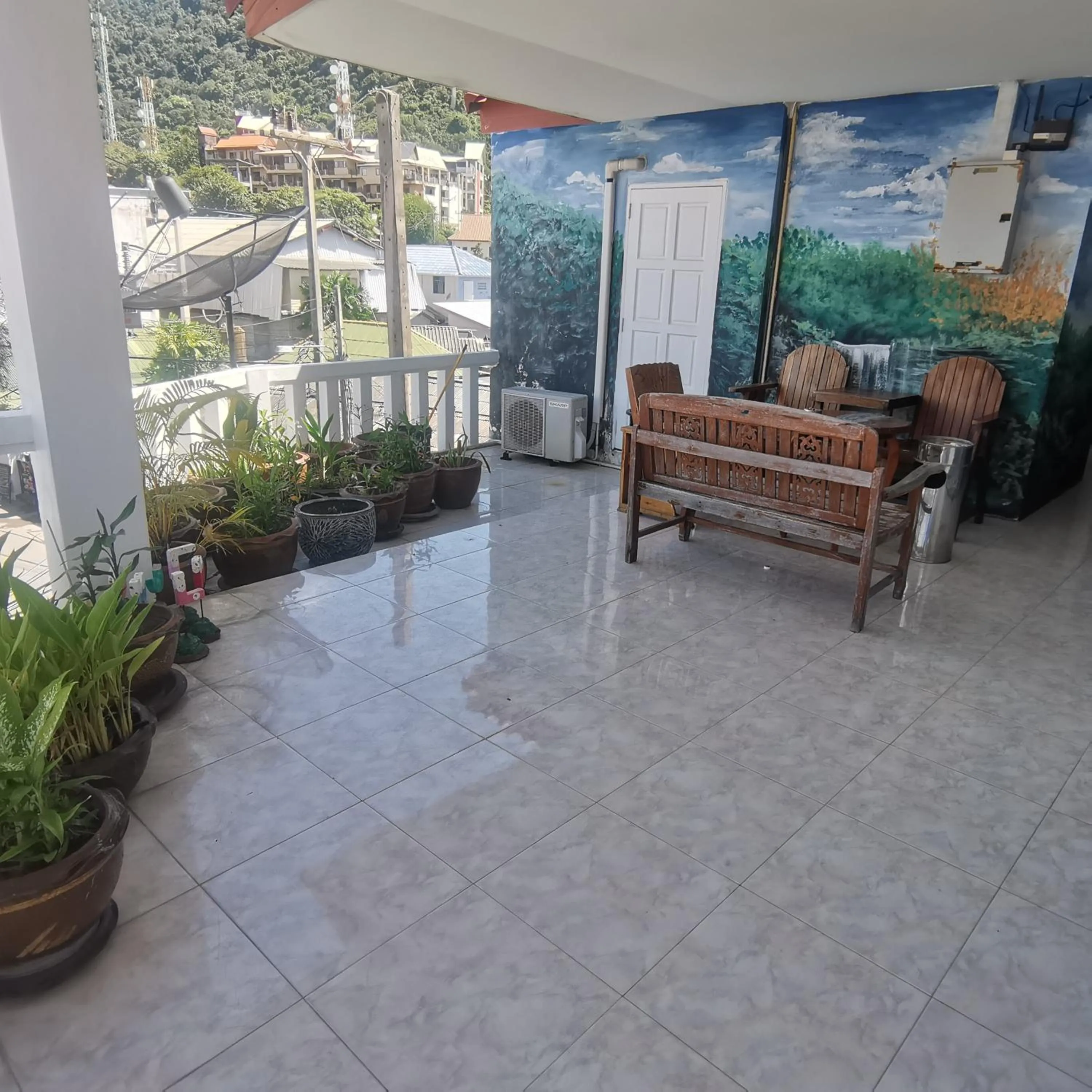 Balcony/Terrace in Haadrin village Fullmoon