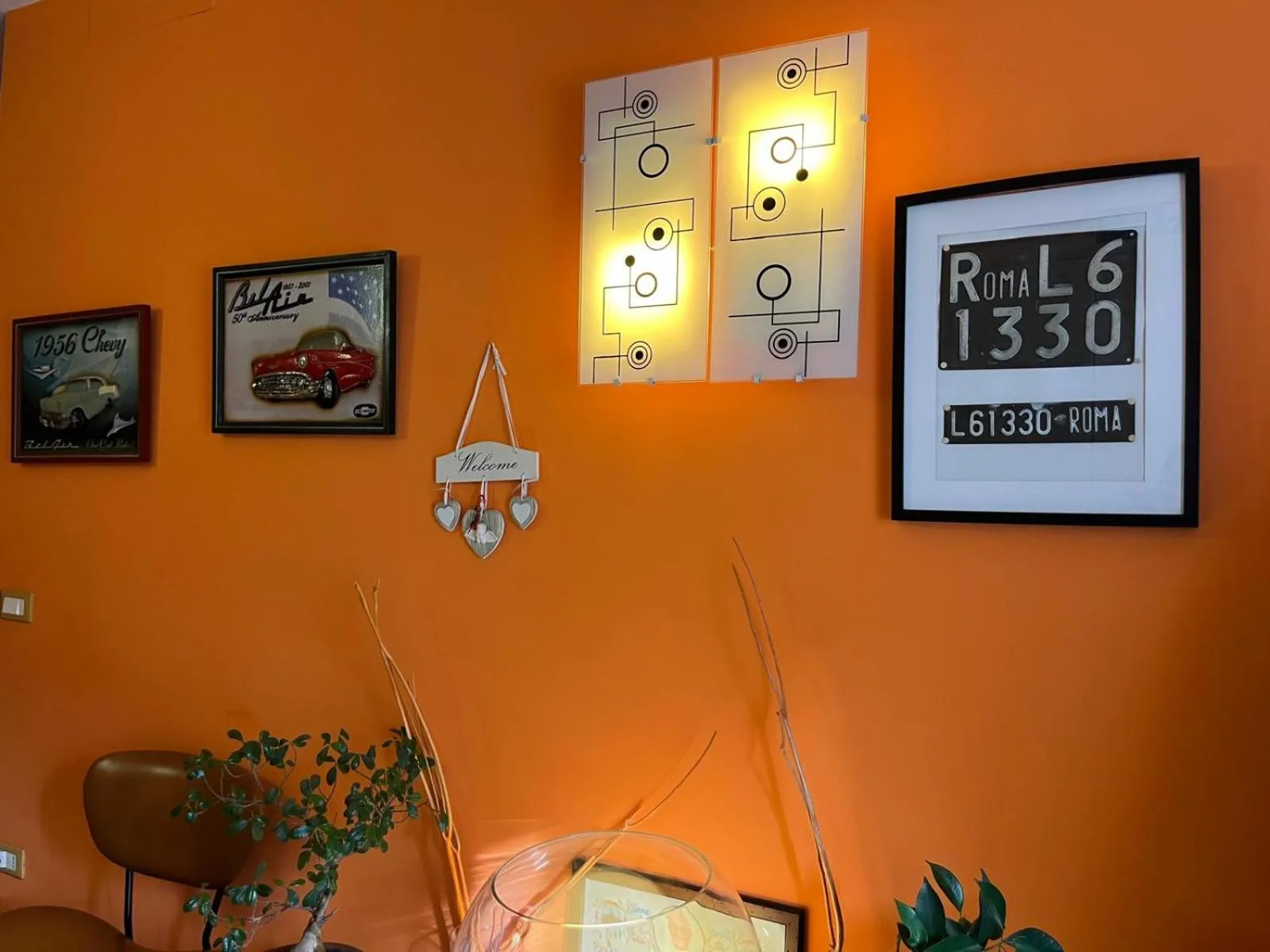 Decorative detail in B&B Anni 50