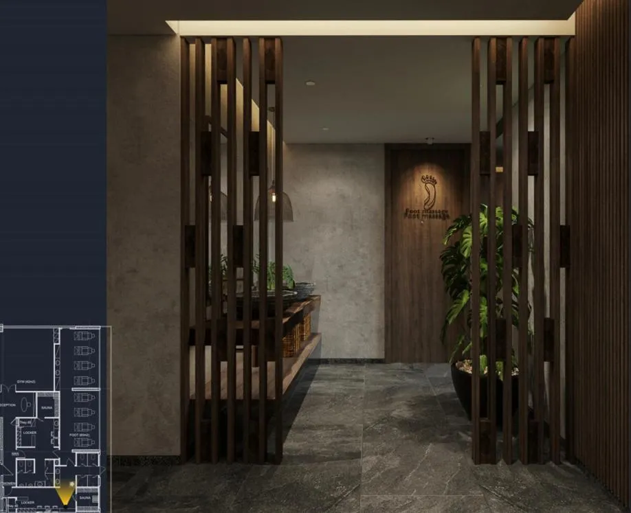 Property building in December Hotel