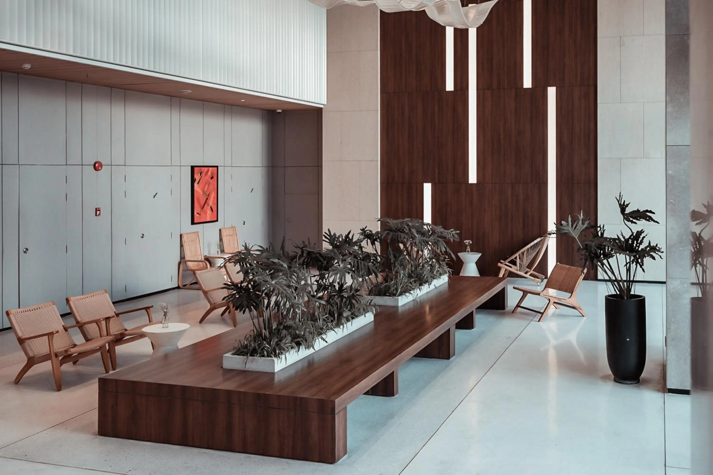 Lobby or reception in December Hotel