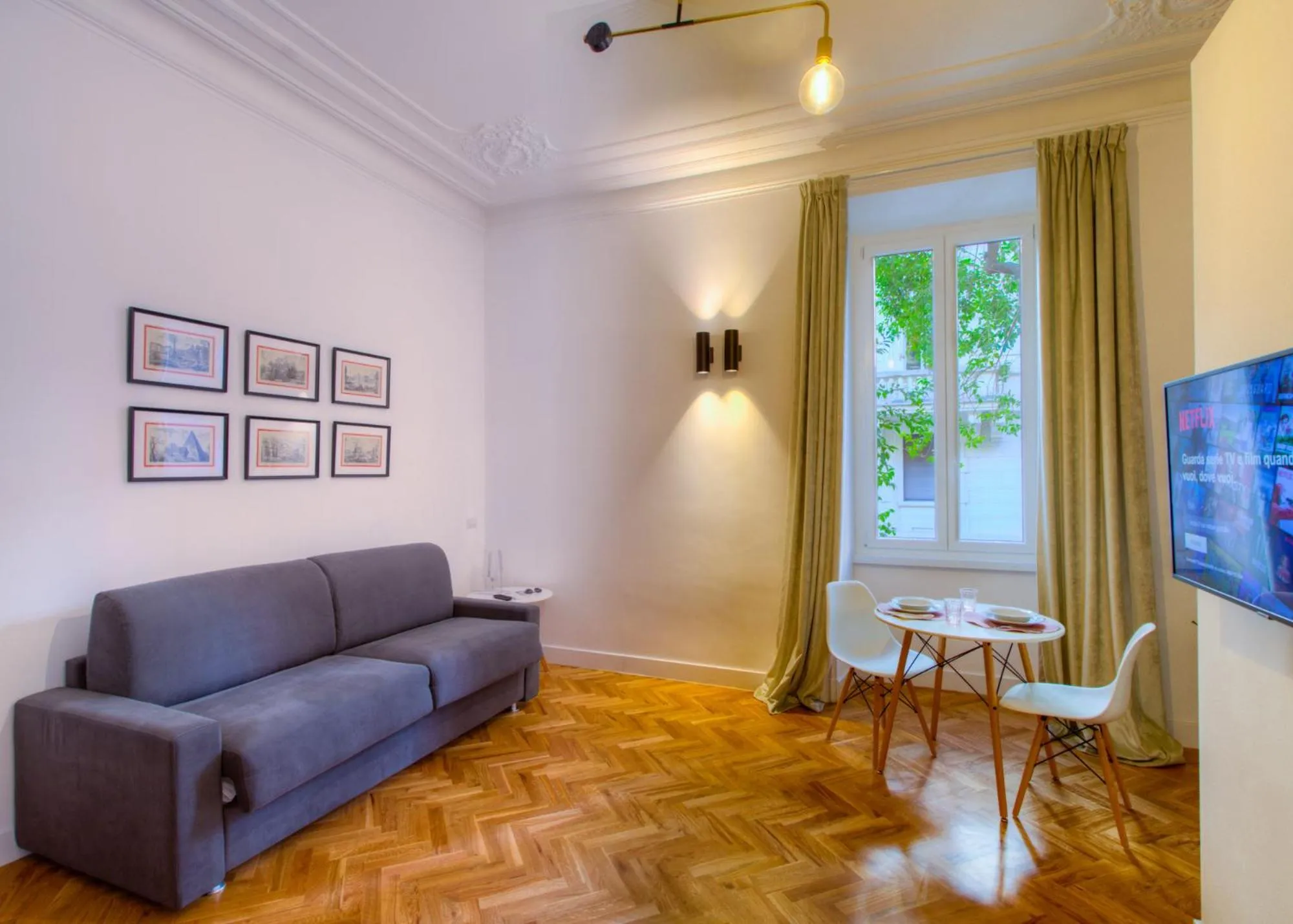 Seating area in Suite Beccaria A Piazza Del Popolo