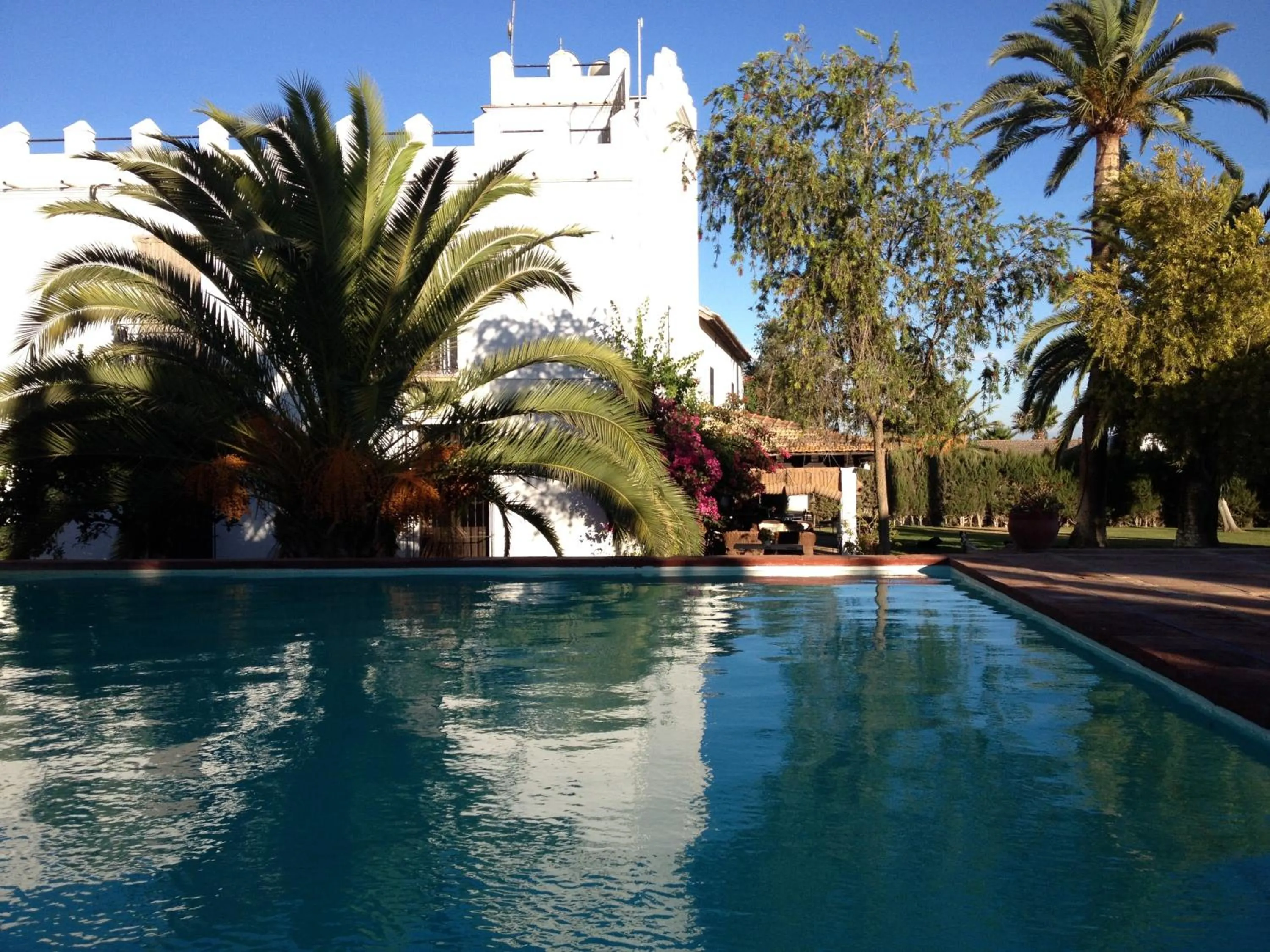 Swimming pool in Hacienda La Indiana