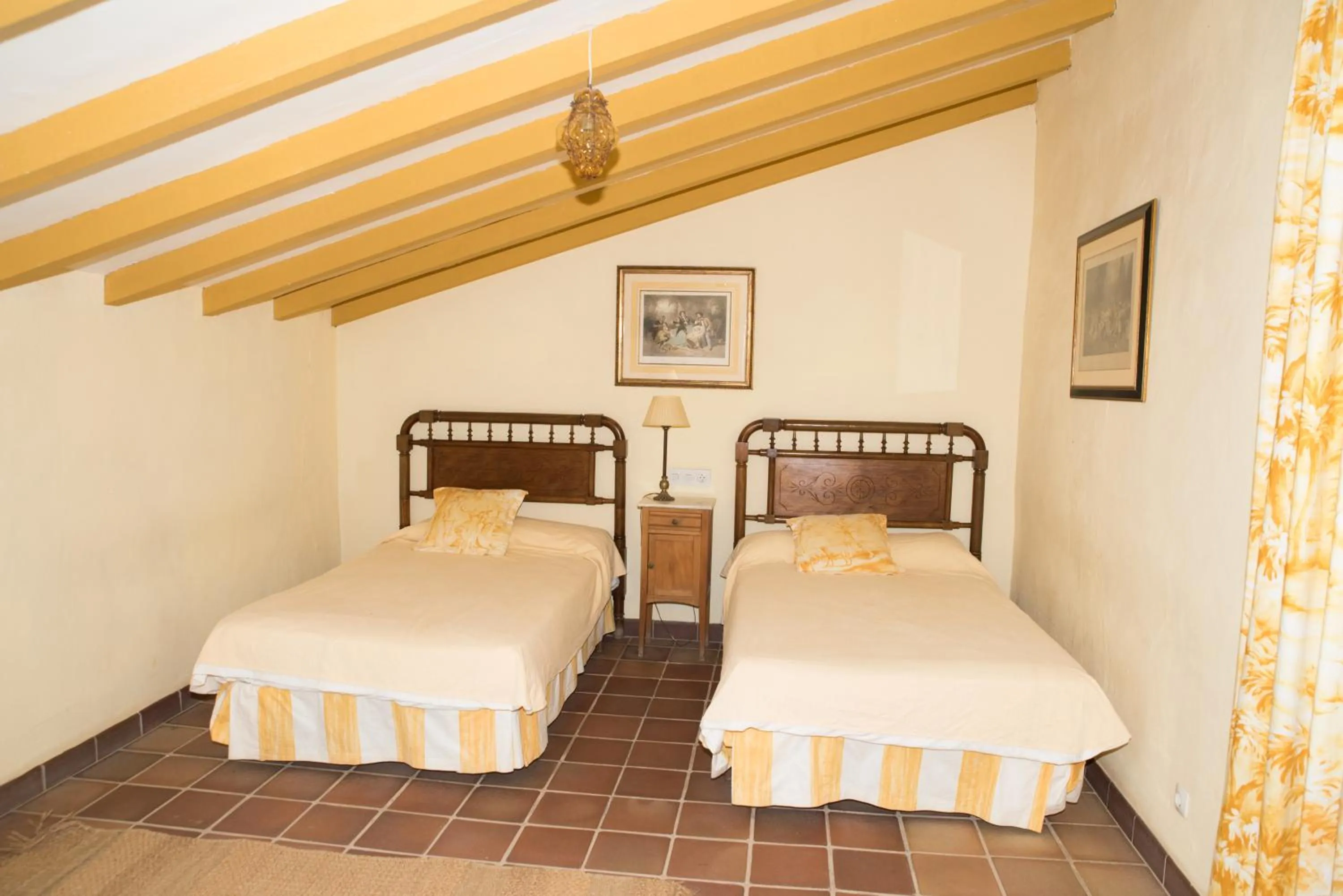 Bedroom, Bed in Hacienda La Indiana