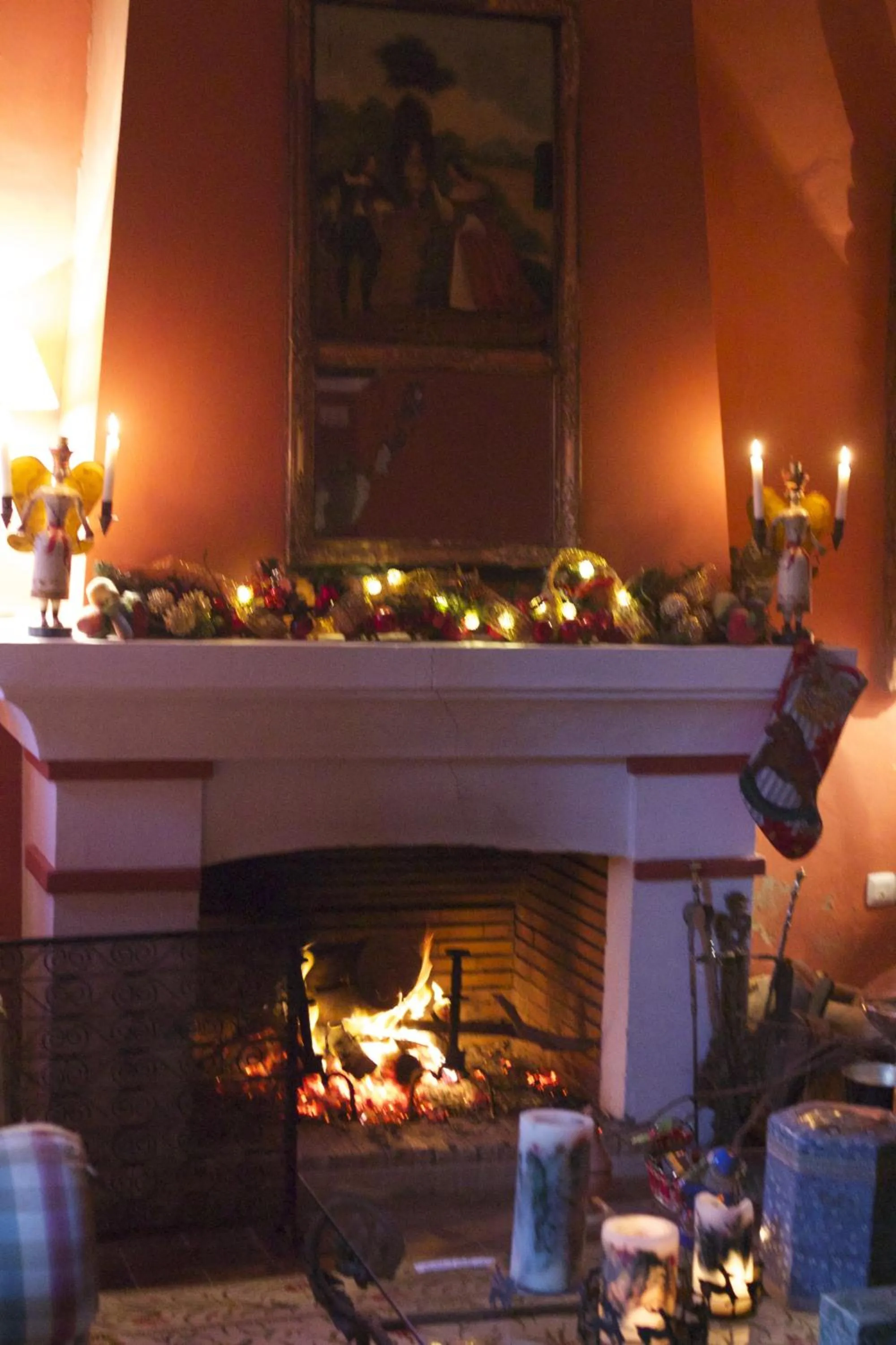 Decorative detail in Hacienda La Indiana