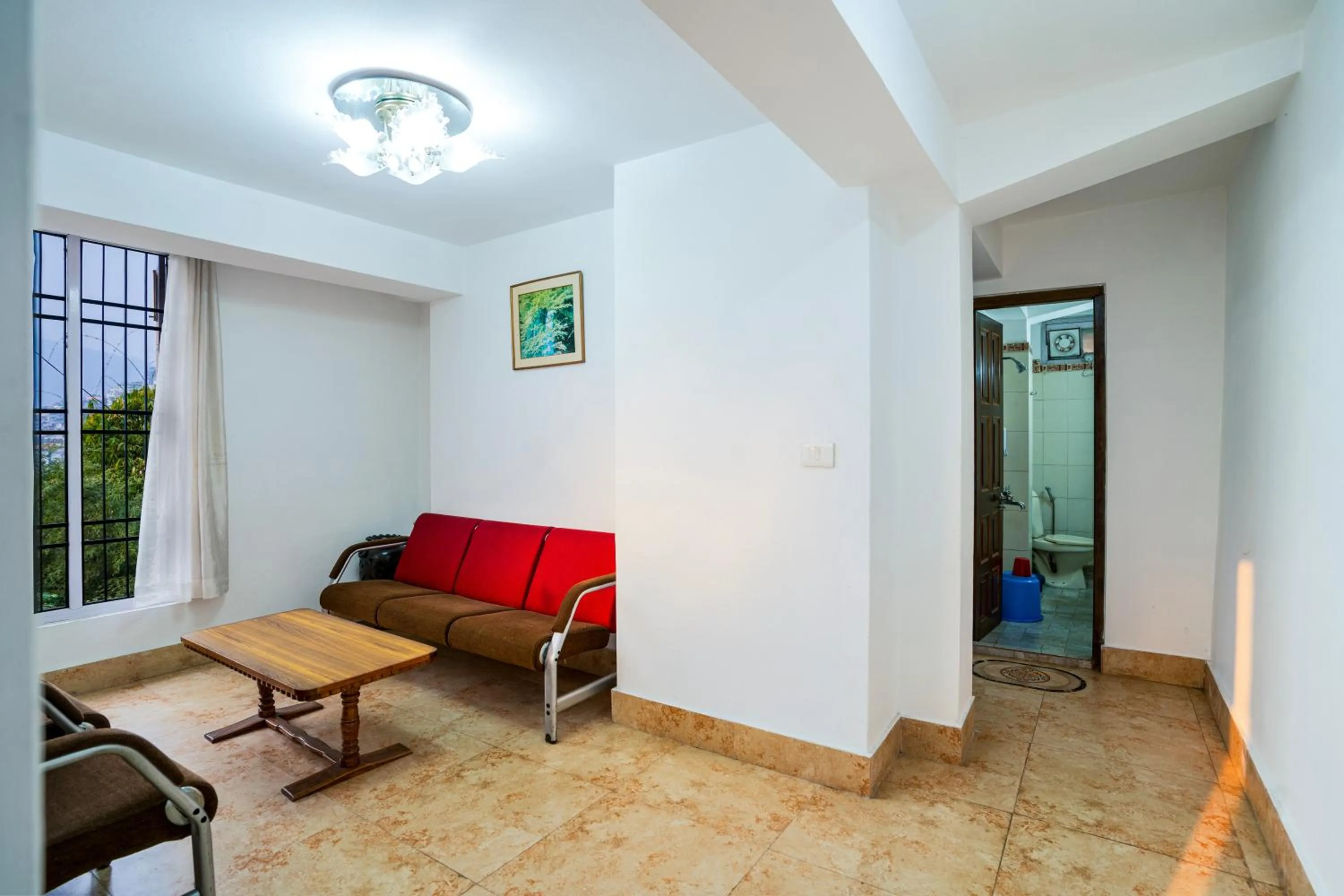 Seating area in Sharolyn Boutique Hotel