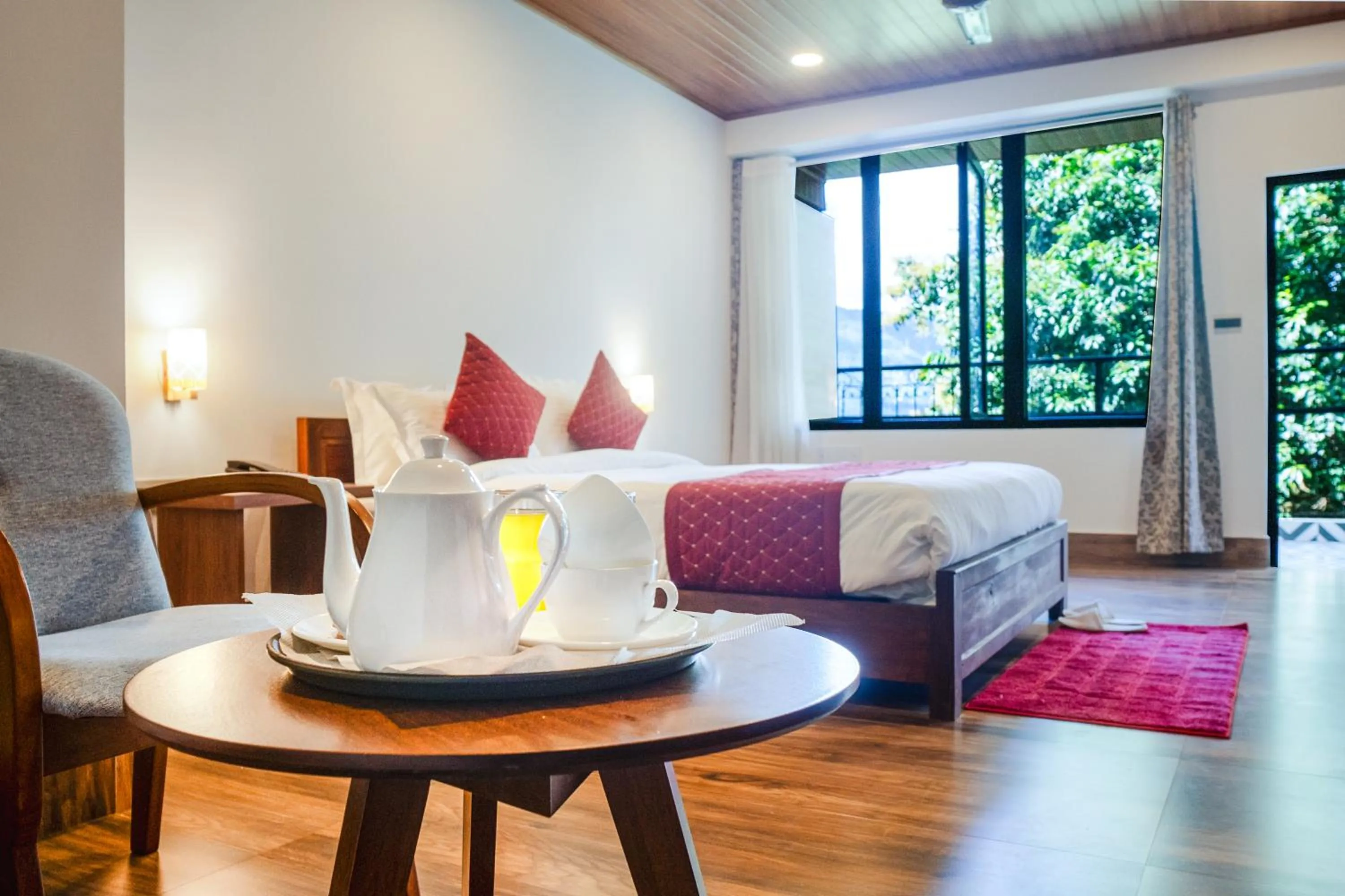 Bed in Sharolyn Boutique Hotel