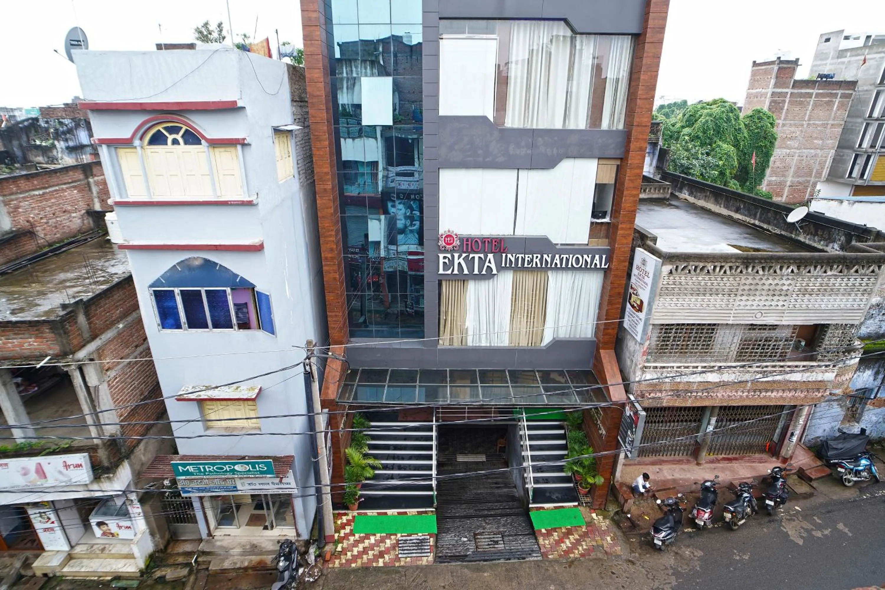 Property building in Hotel Ekta International !! 300 Mts From BABA BAIDYANATH DHAM TEMPLE !!