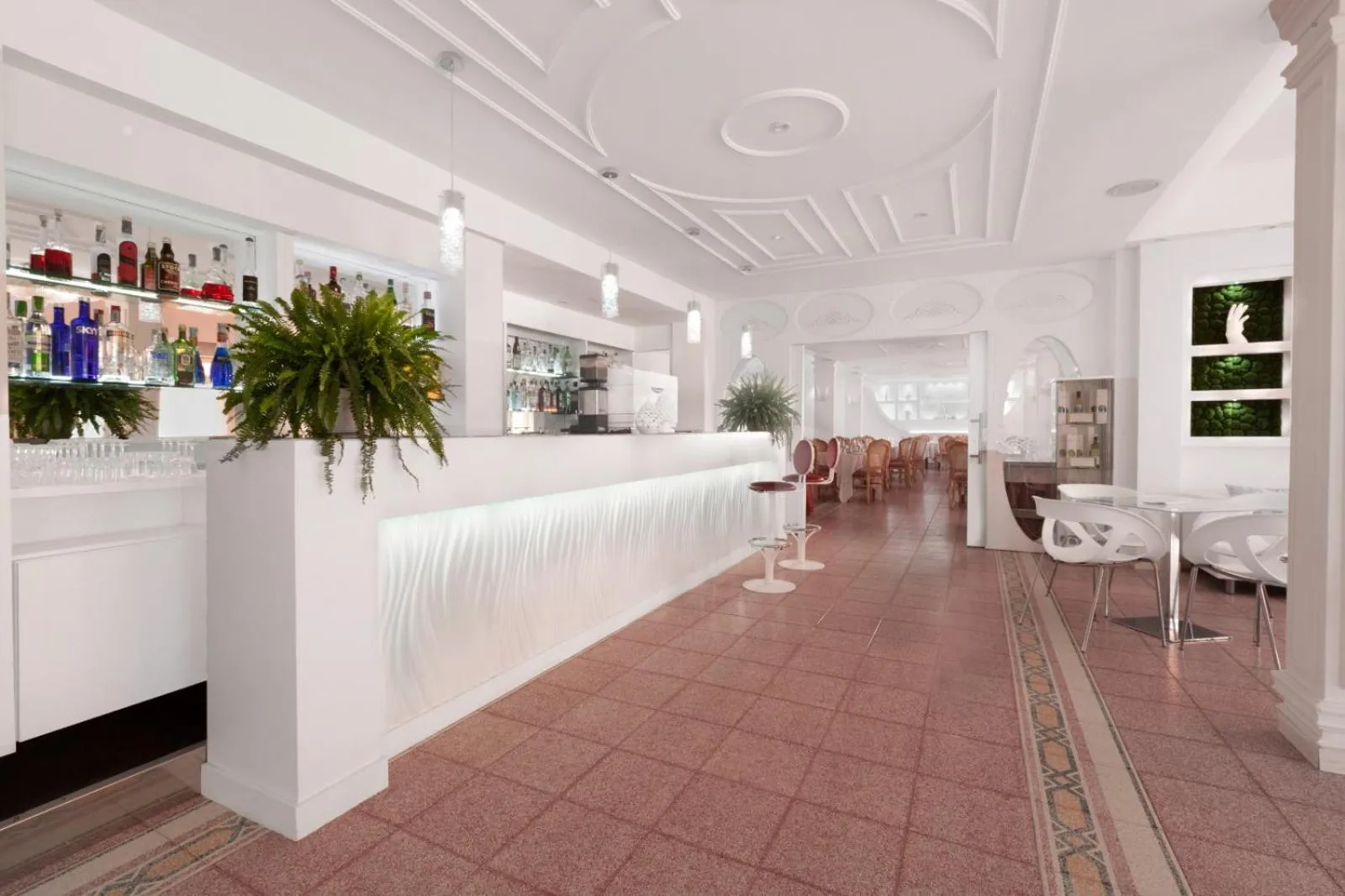 Lounge or bar in Hotel Sant'Agata