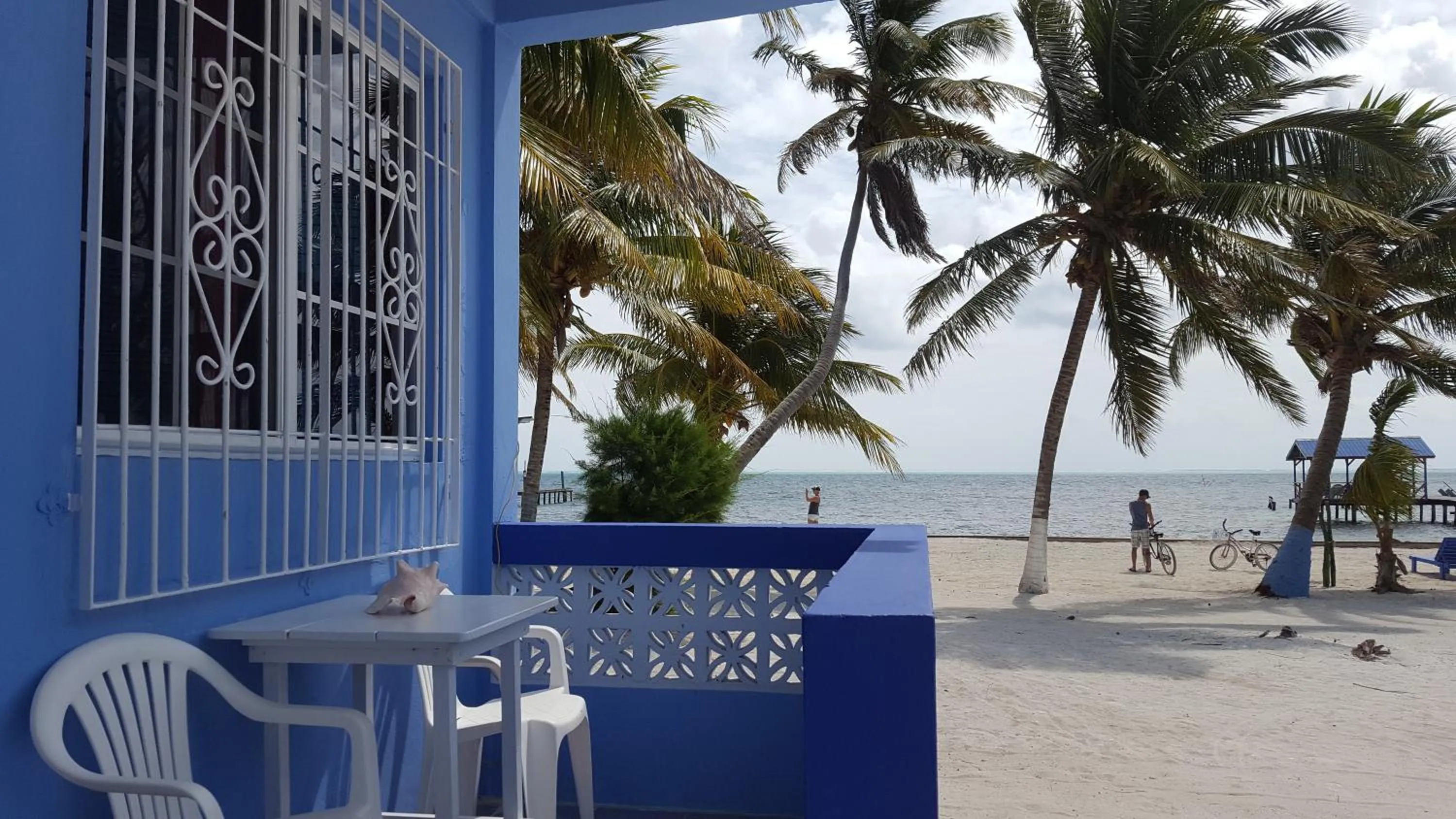 Balcony/Terrace in Anchorage Beach Resort Caye Caulker
