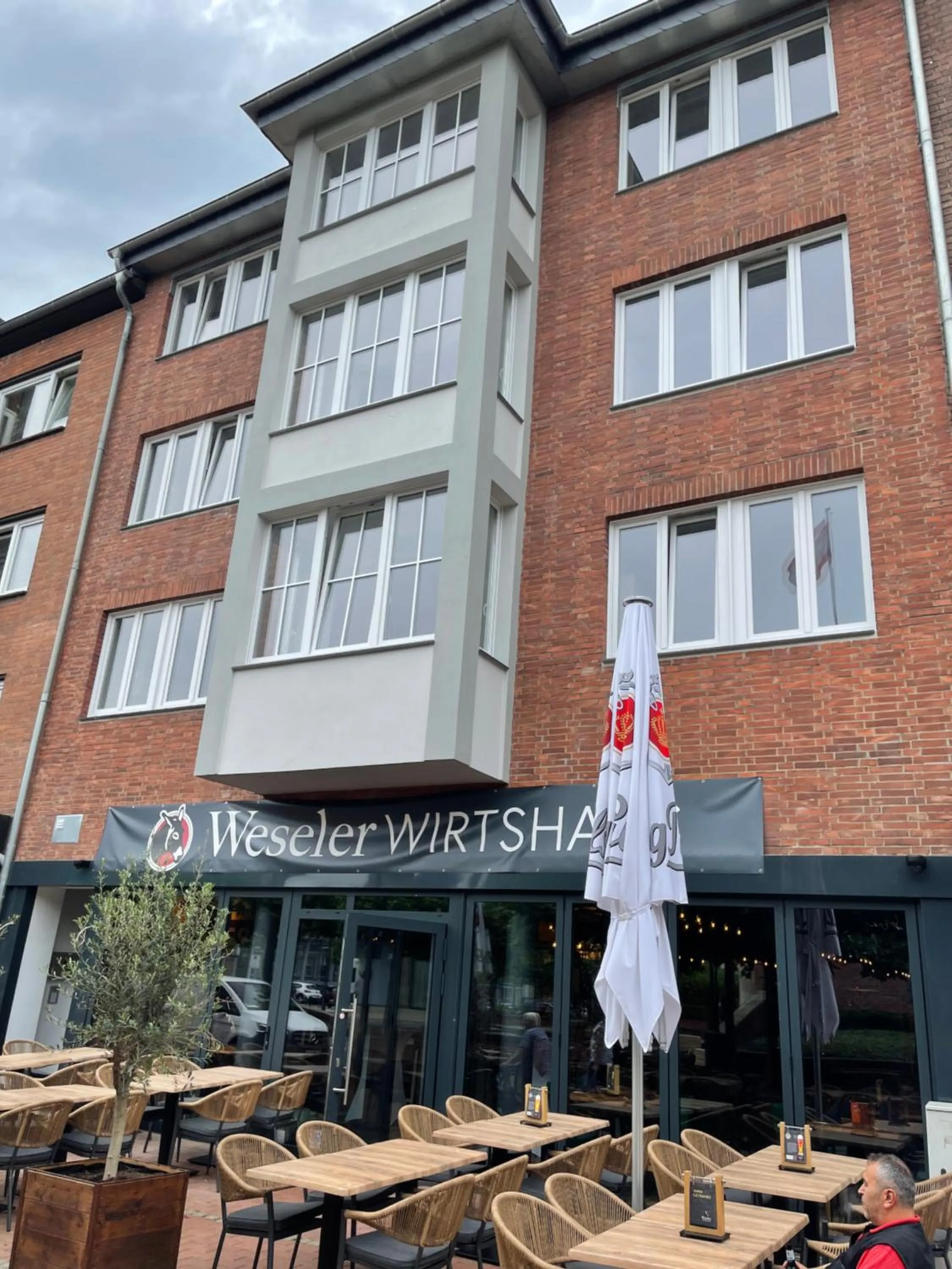 Property building in Weseler Wirtshaus Appartements