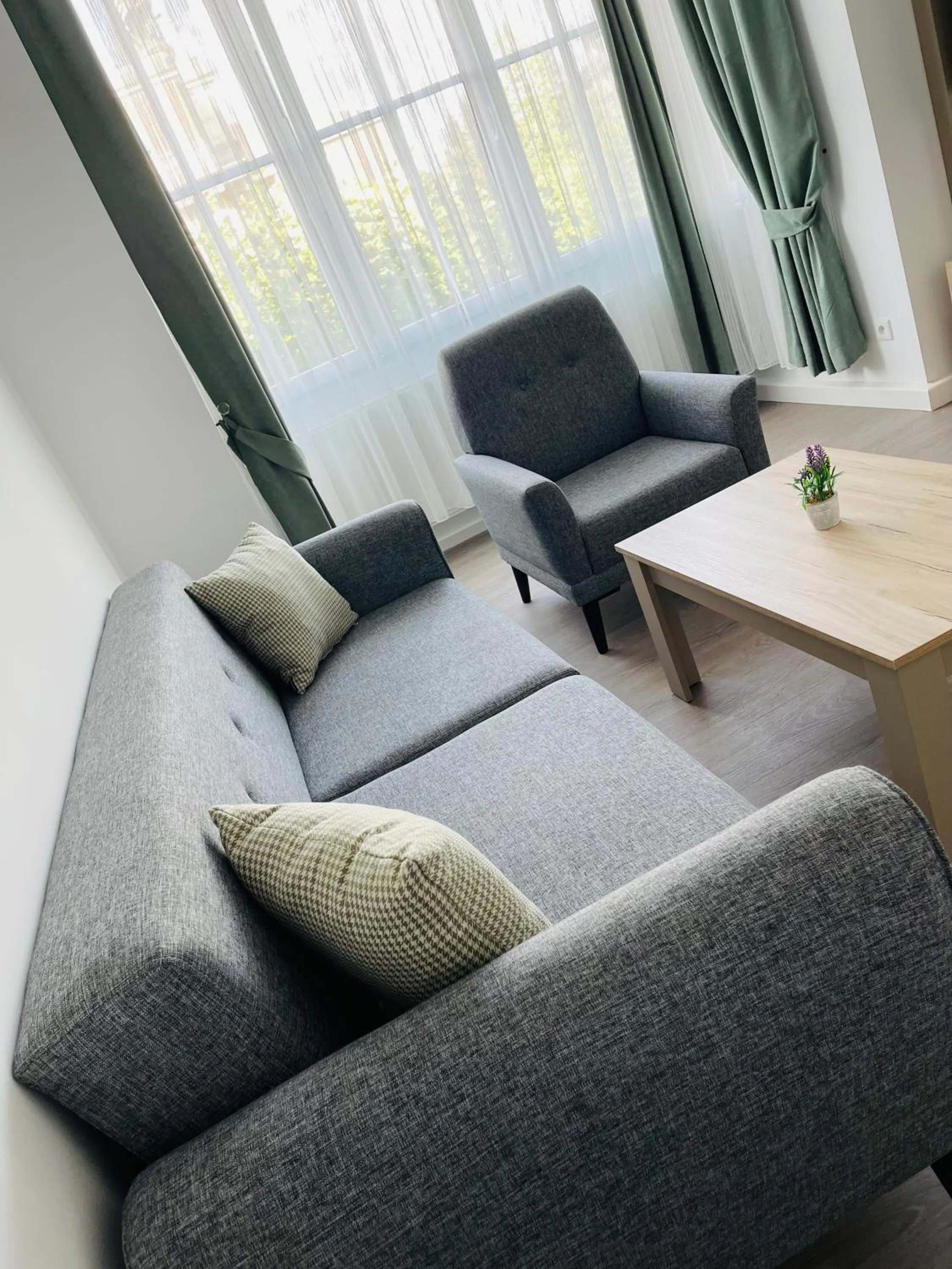 Seating area in Weseler Wirtshaus Appartements