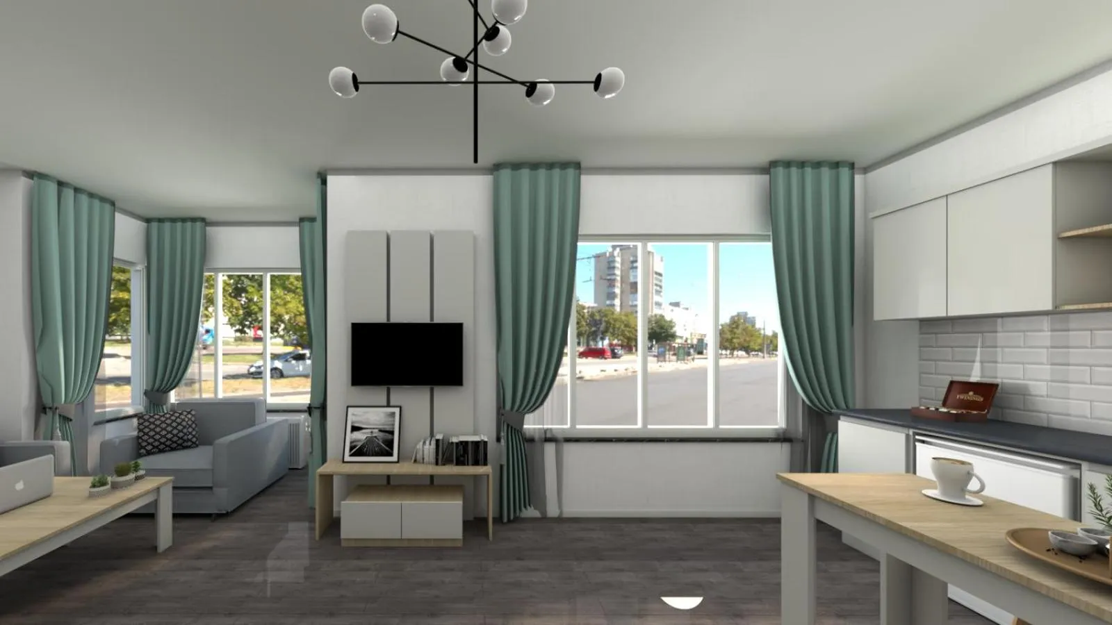 TV and multimedia in Weseler Wirtshaus Appartements