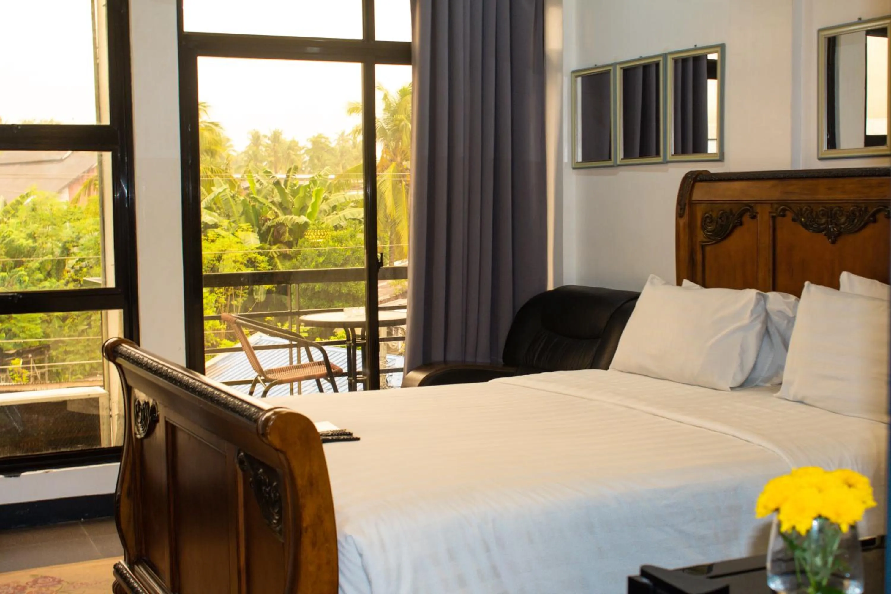 Bed in Gmb-Arte' Hotel