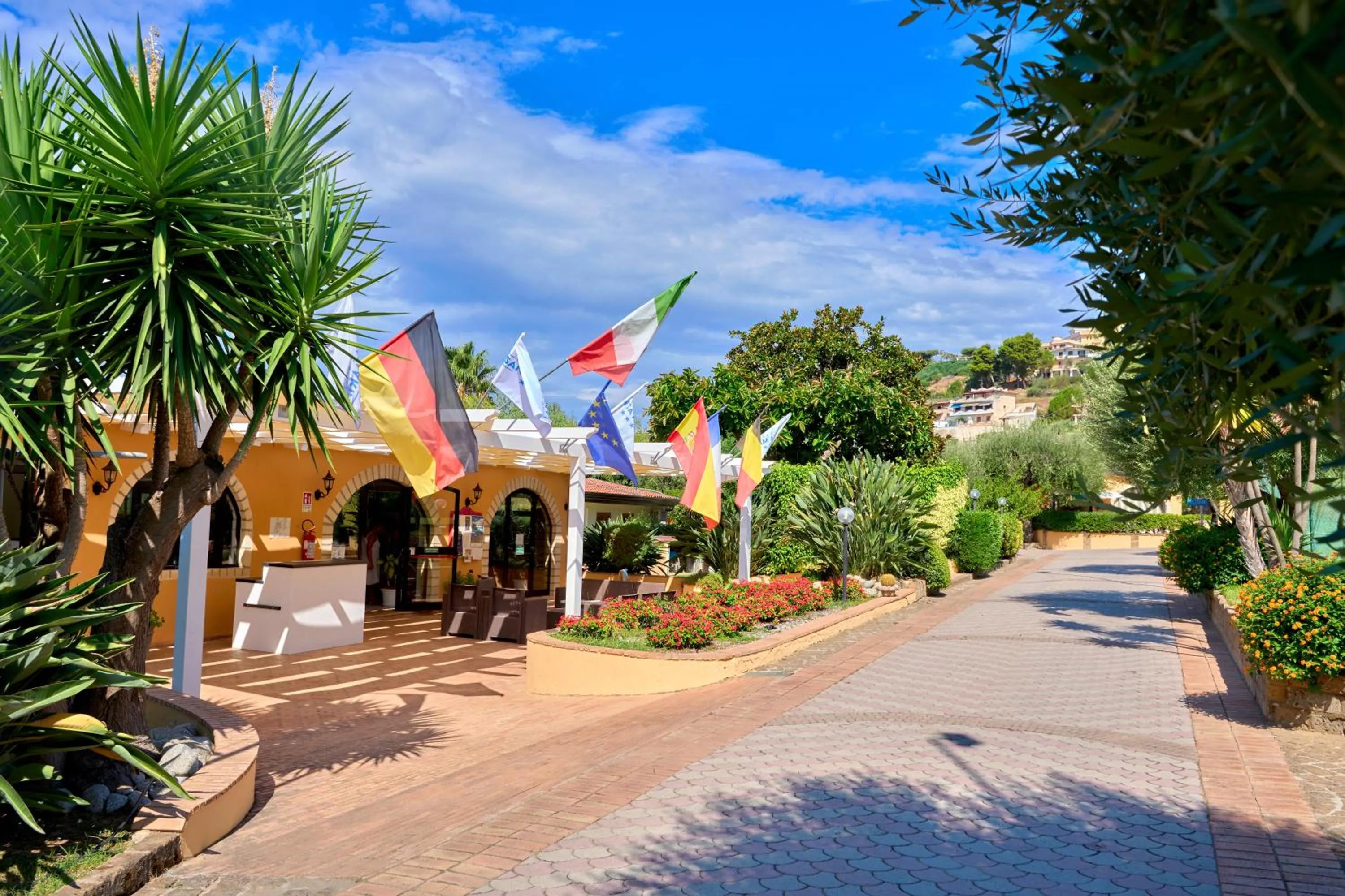 Lobby or reception in Villaggio Santa Maria