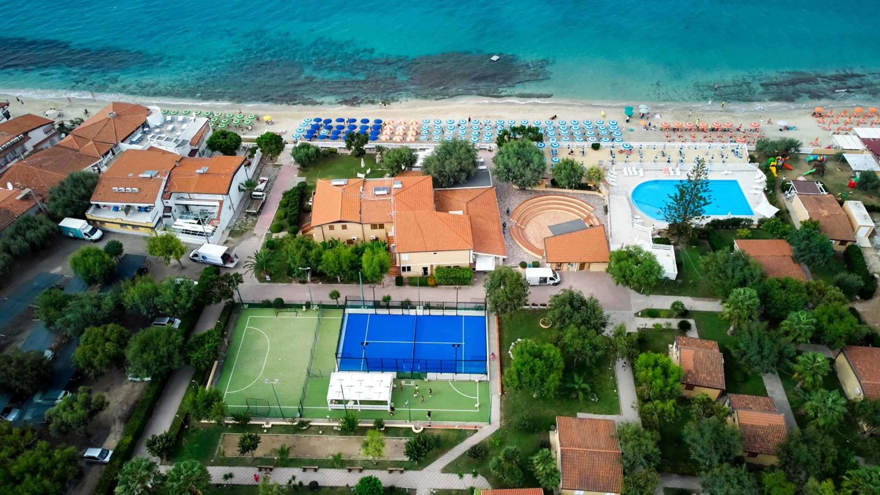 Bird's eye view in Villaggio Santa Maria