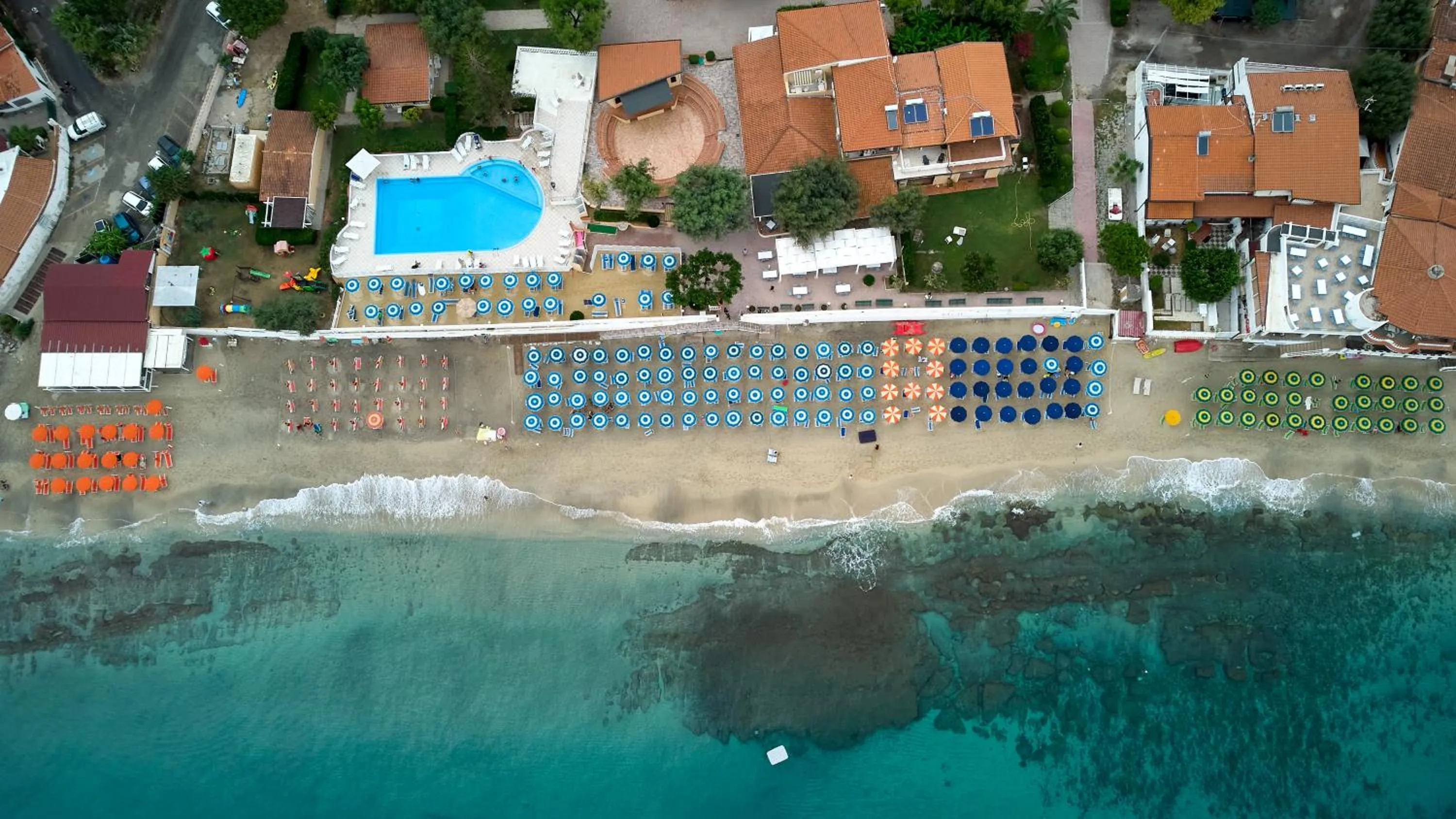 Bird's eye view in Villaggio Santa Maria