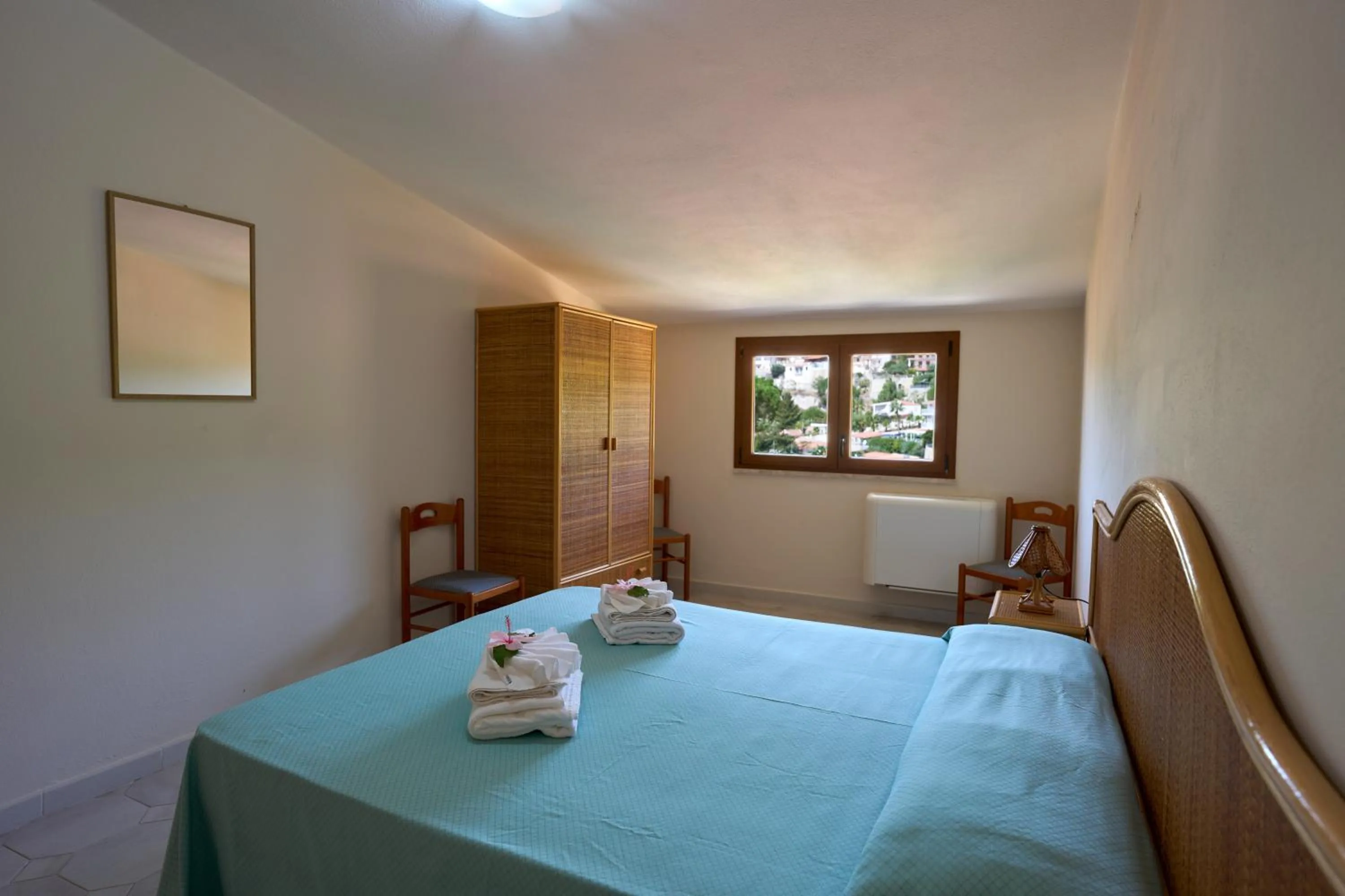 View (from property/room), Bed in Villaggio Santa Maria