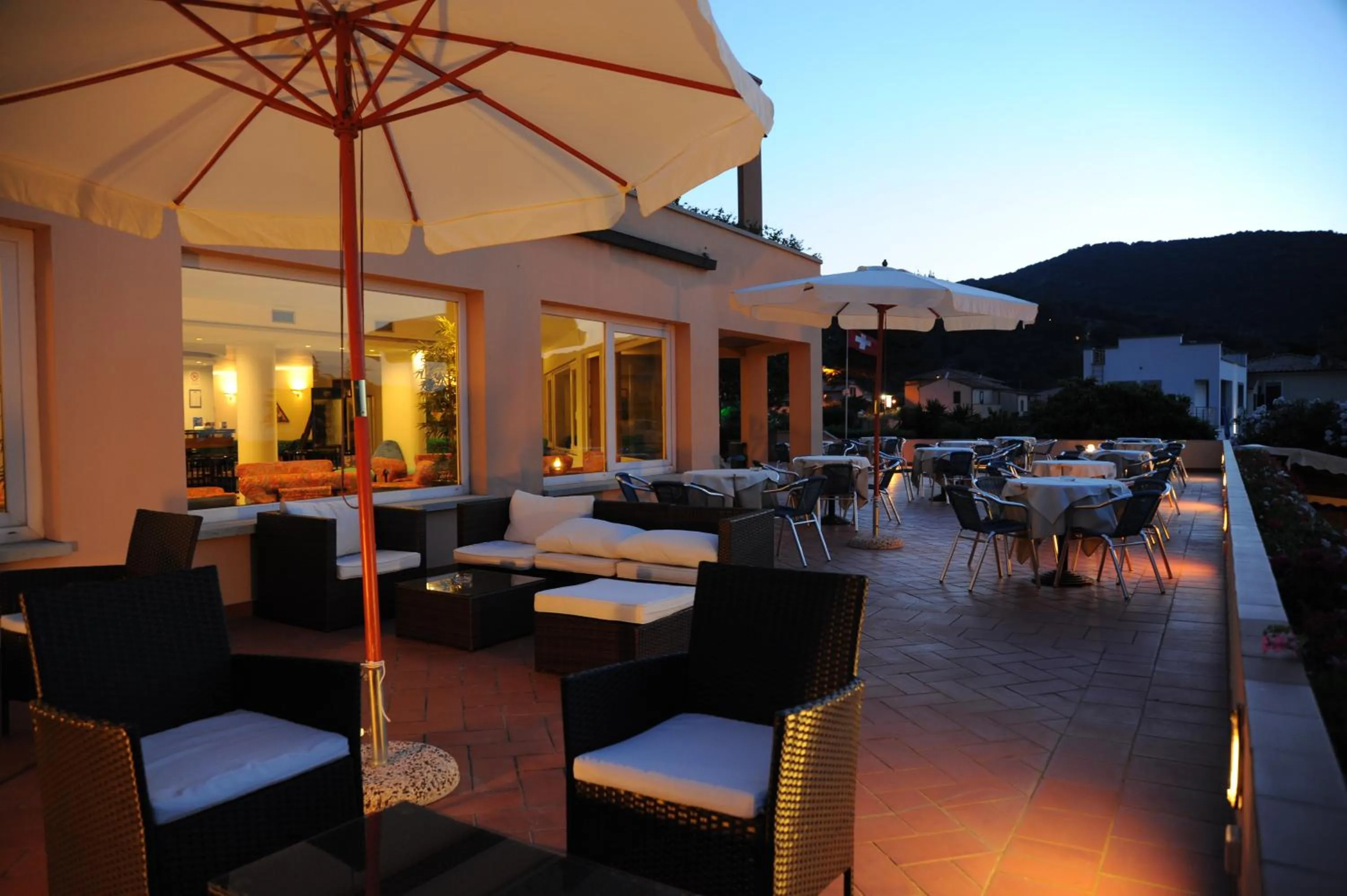 Balcony/Terrace in Hotel Residence Isola Verde