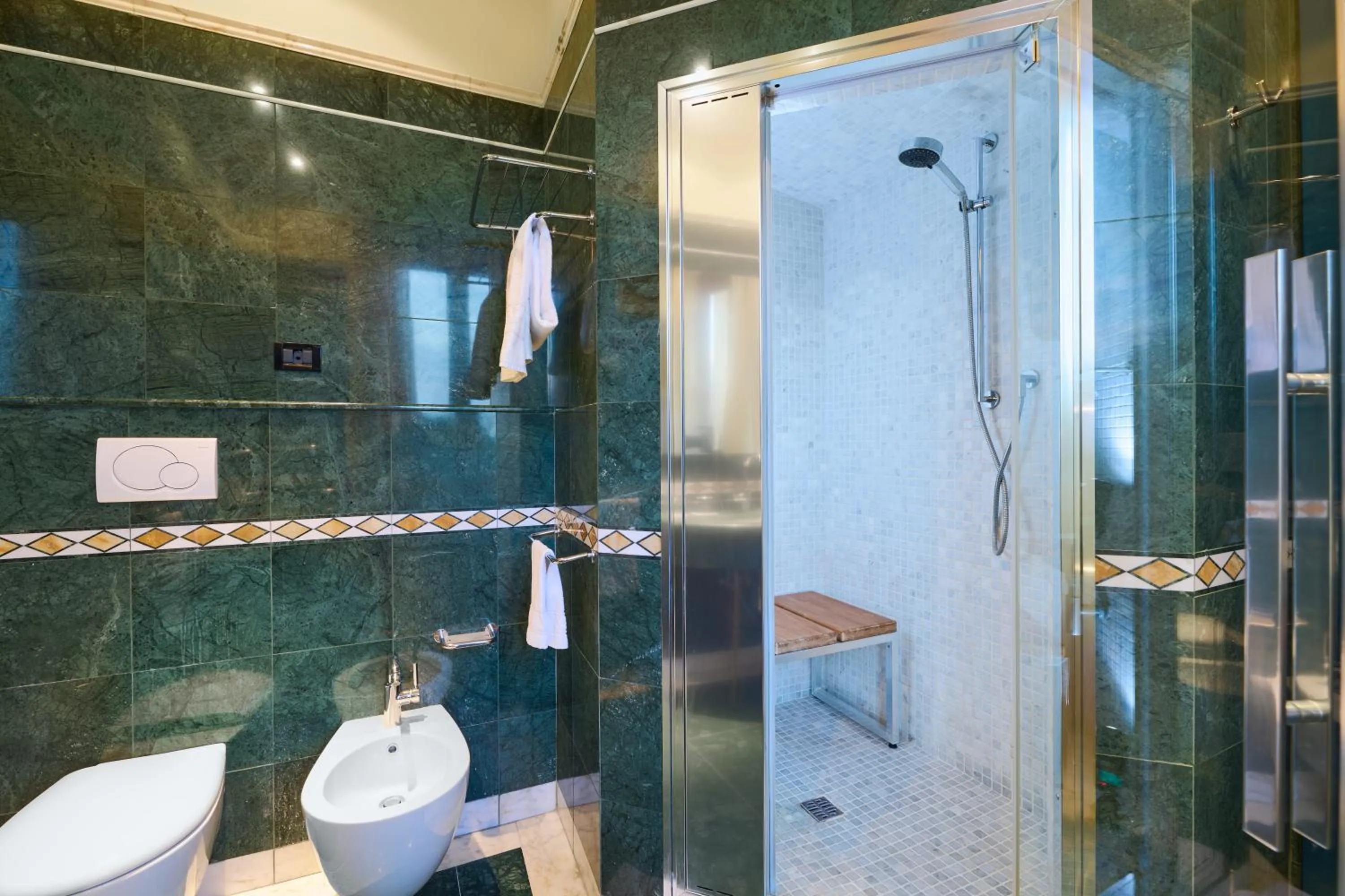 Bathroom in Grand Hotel Bellavista Palace & Golf