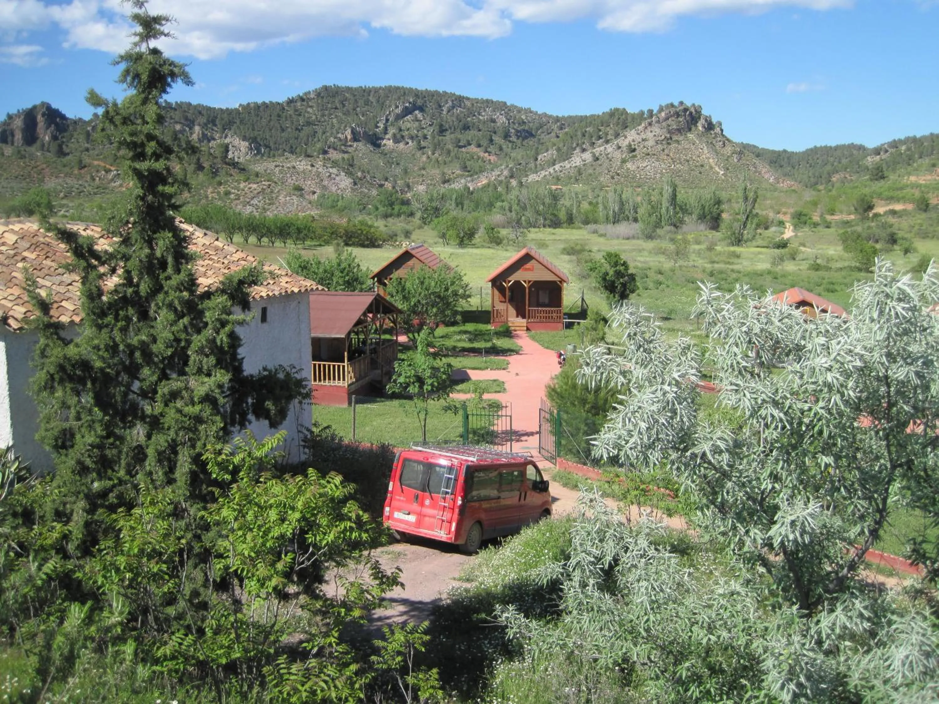 Bird's eye view in Las Casas de la Vega